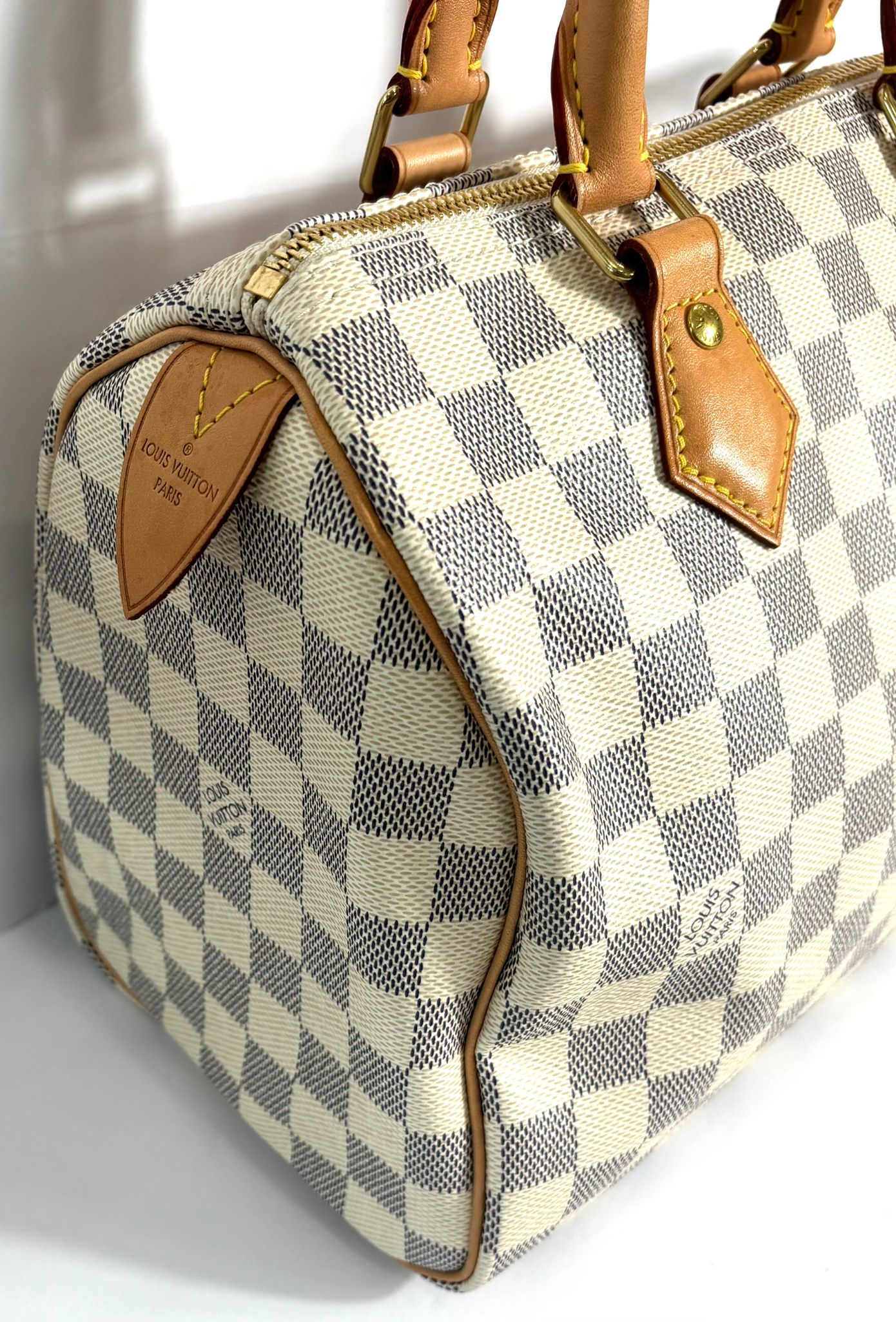 LOUIS VUITTON DAMIER AZUR SPEEDY 25 HANDBAG