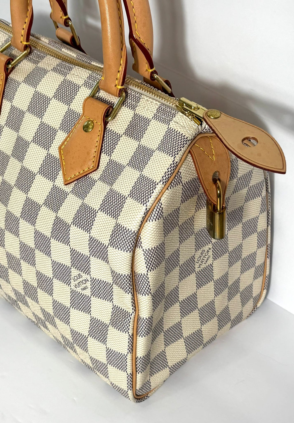LOUIS VUITTON DAMIER AZUR SPEEDY 25 HANDBAG