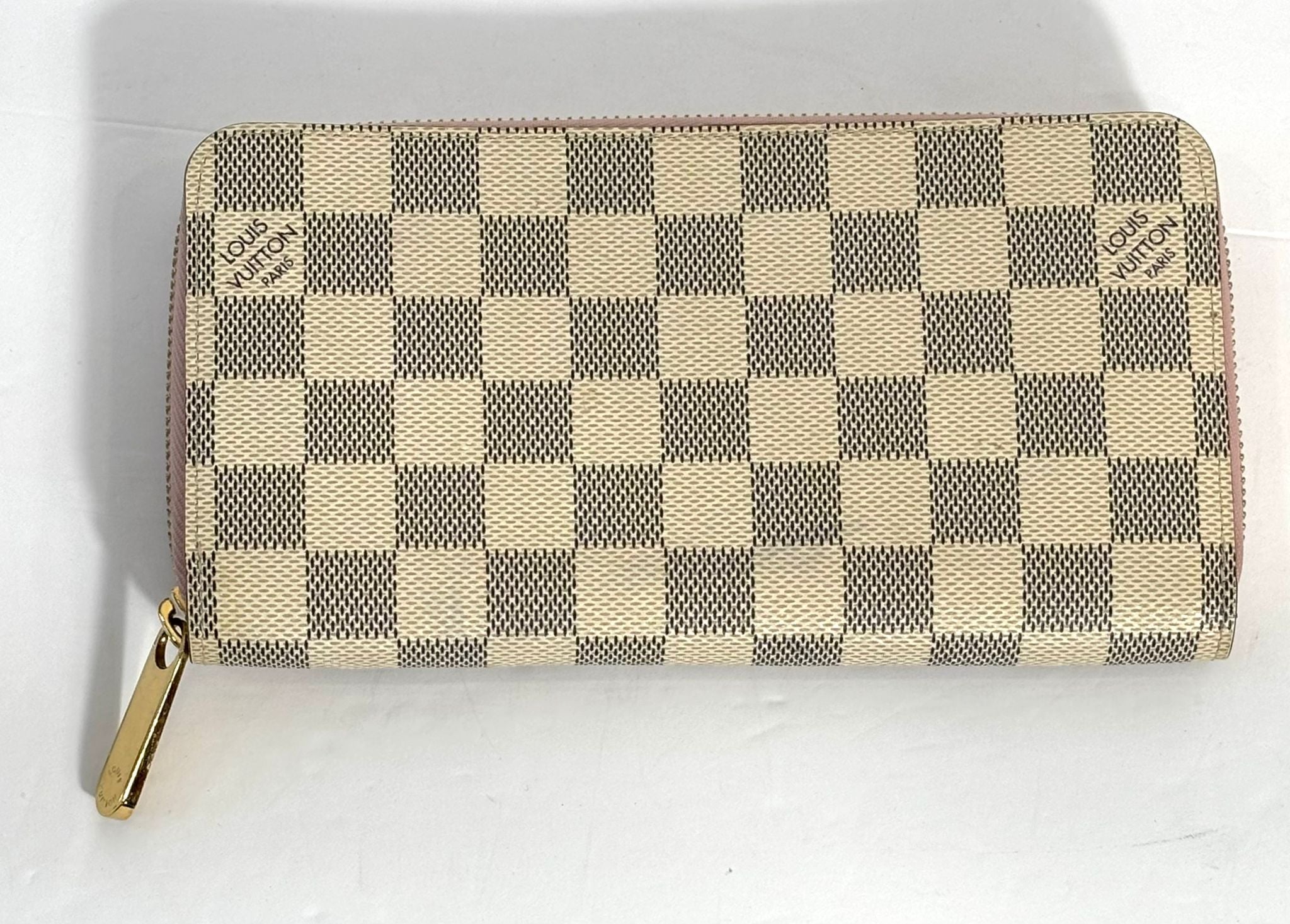 LOUIS VUITTON DAMIER AZUR ZIPPY WALLET