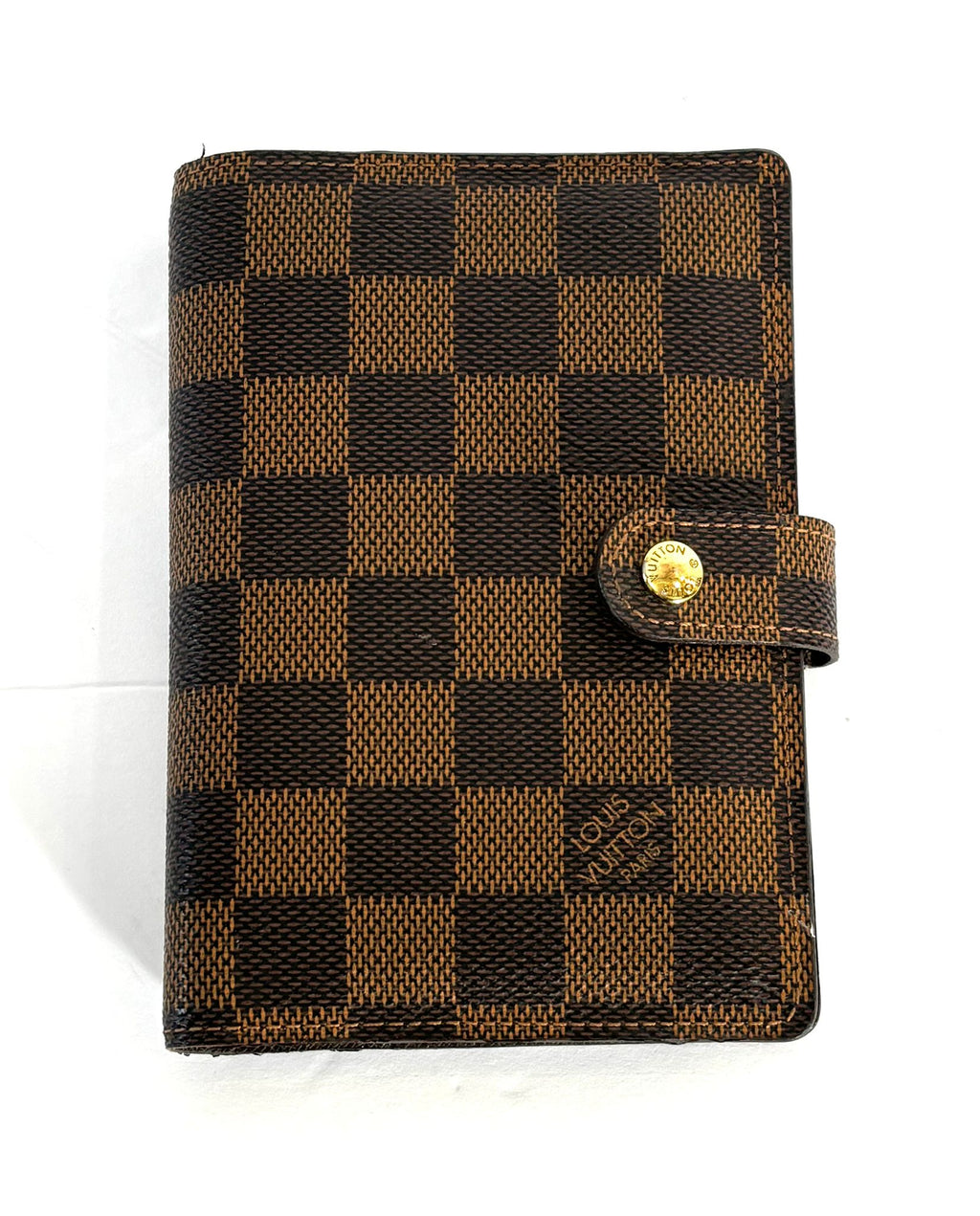 LOUIS VUITTON DAMIER EBENE AGENDA COVER PM