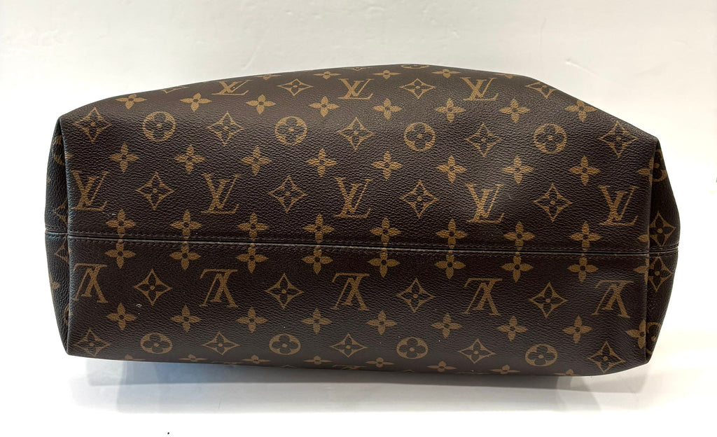 LOUIS VUITTON DAMIER EBENE GRACEFUL MM HOBO BAG