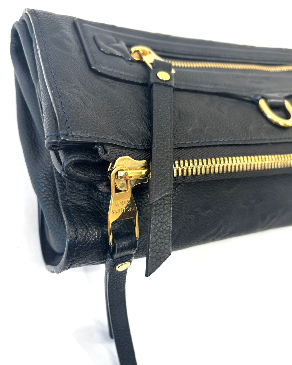 LOUIS VUITTON EMPREINTE LEATHER PETILLANTE INFINI CLUTCH BAG