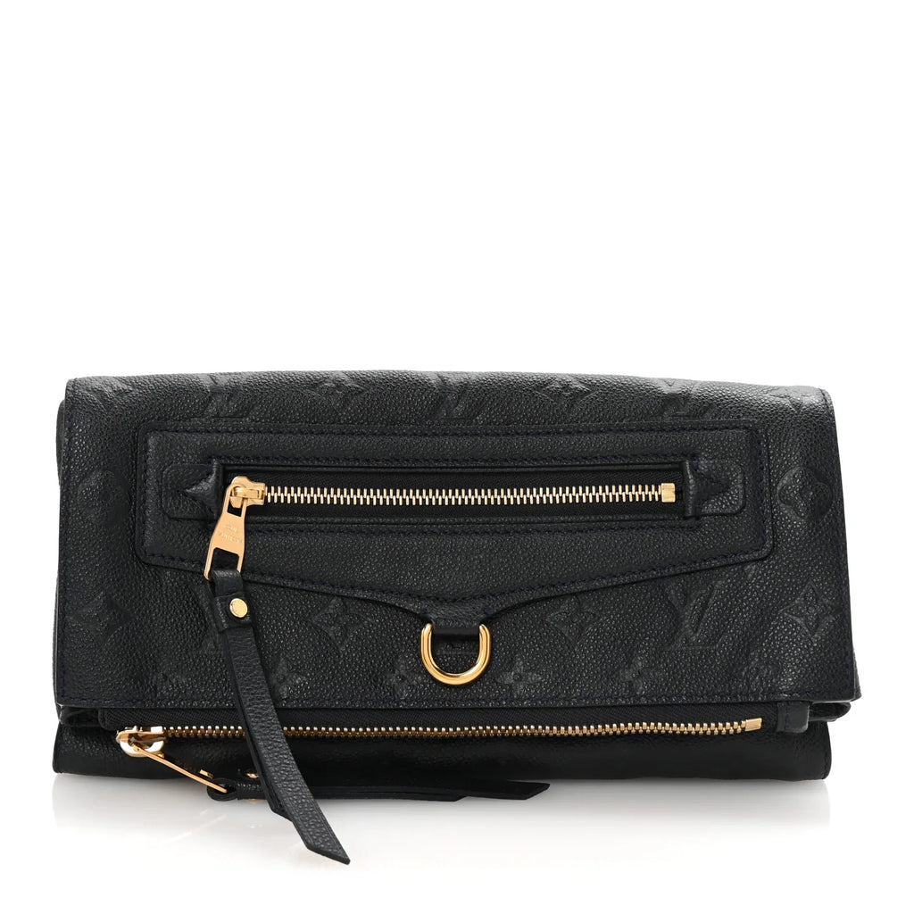 LOUIS VUITTON EMPREINTE LEATHER PETILLANTE INFINI CLUTCH BAG