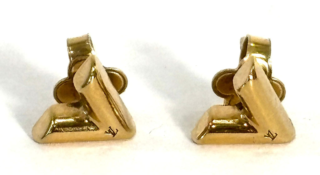 LOUIS VUITTON ESSENTIAL V EARRINGS
