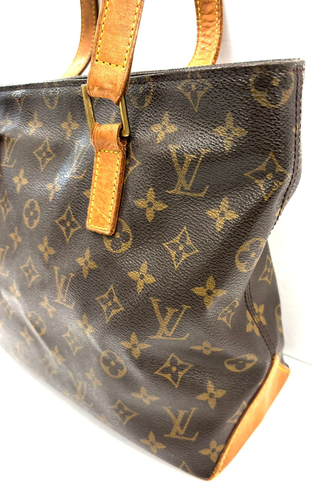LOUIS VUITTON LV MONOGRAM CABAS PLANO VINTAGE TOTE