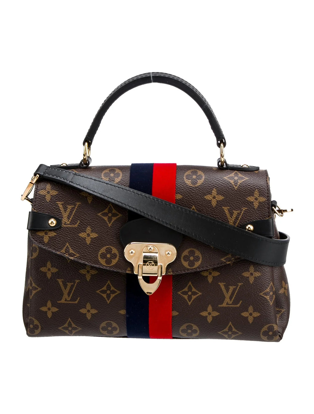 LOUIS VUITTON LV MONOGRAM GEORGES BB BROWN SHOULDER BAG