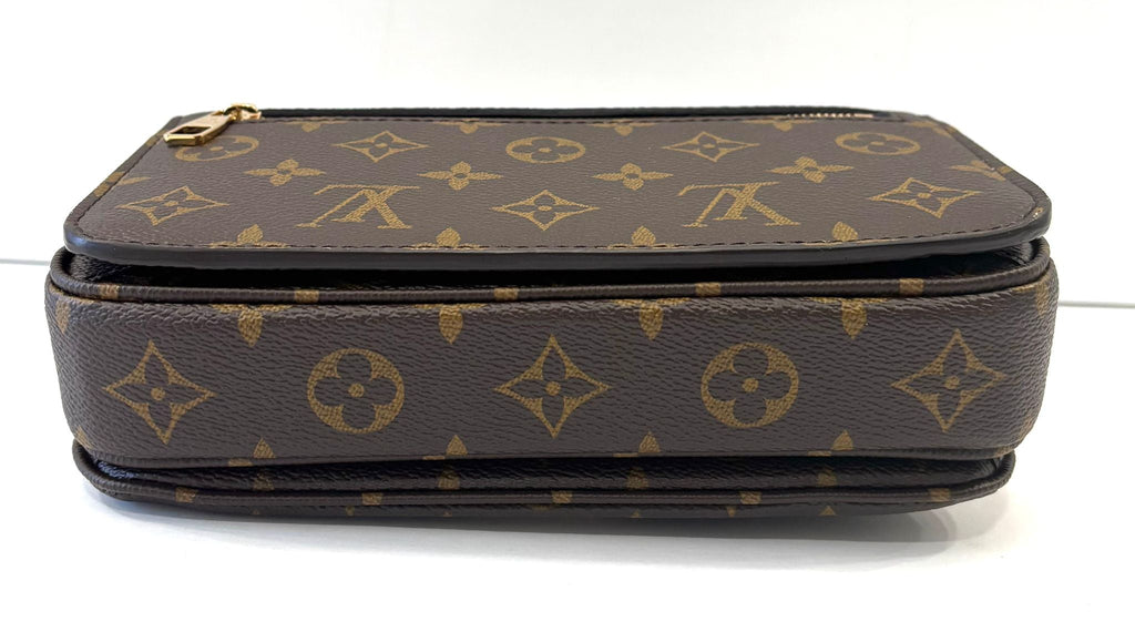 LOUIS VUITTON MONOGRAM POCHETTE MÉTIS EAST WEST BAG