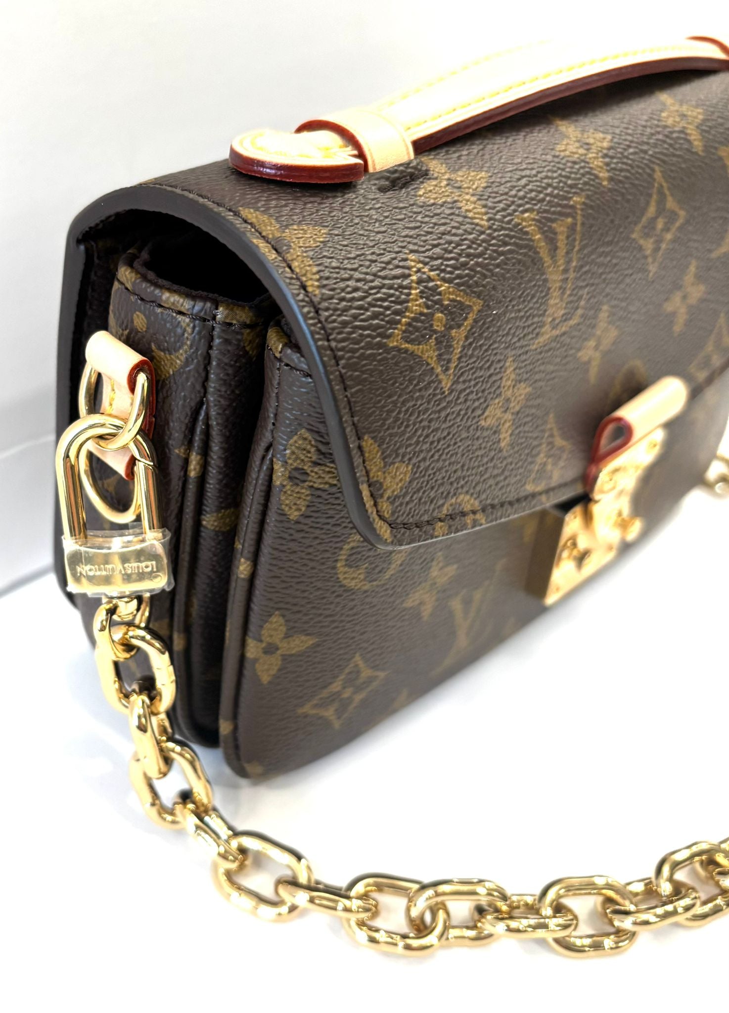 LOUIS VUITTON MONOGRAM POCHETTE MÉTIS EAST WEST BAG