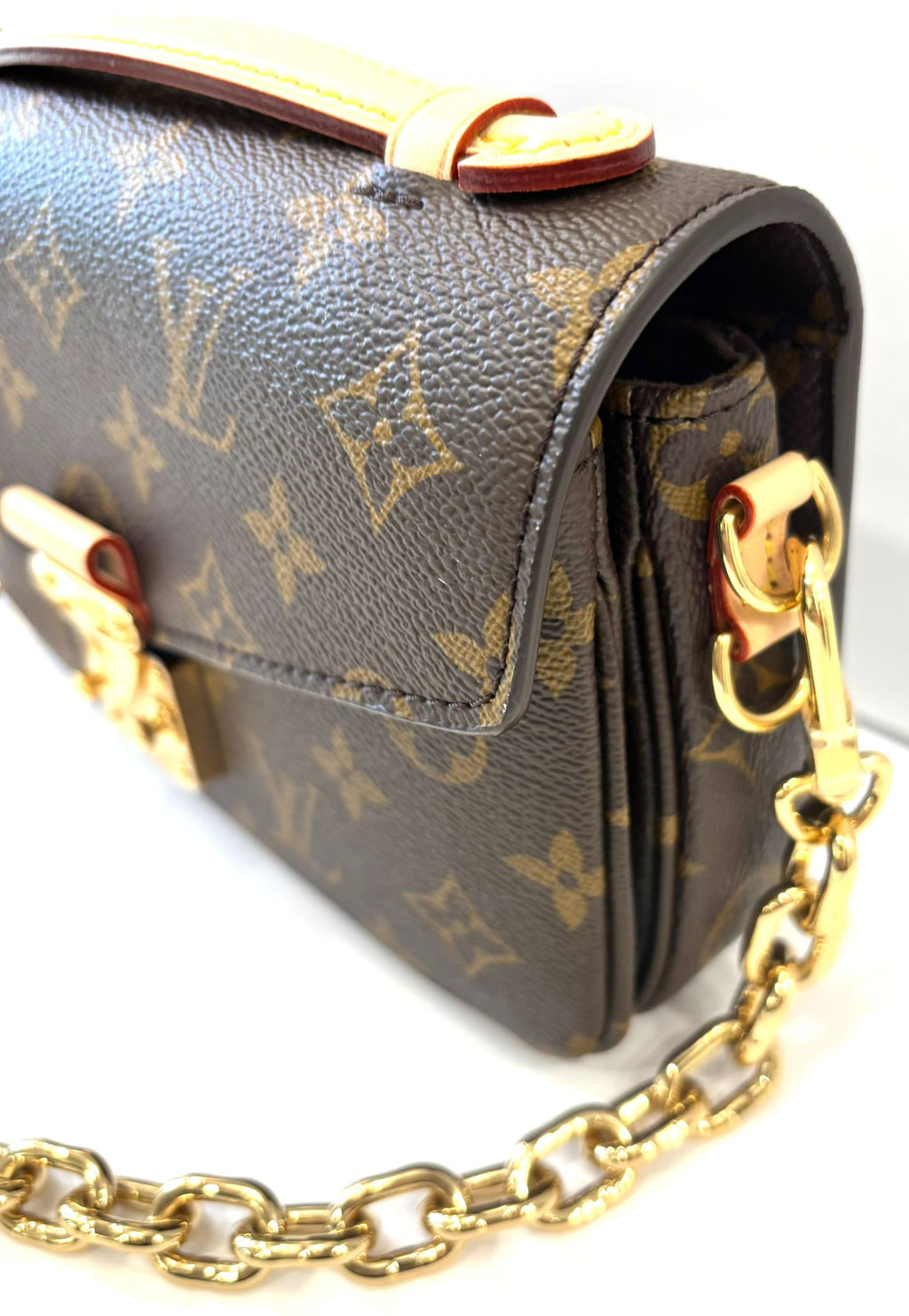 LOUIS VUITTON MONOGRAM POCHETTE MÉTIS EAST WEST BAG
