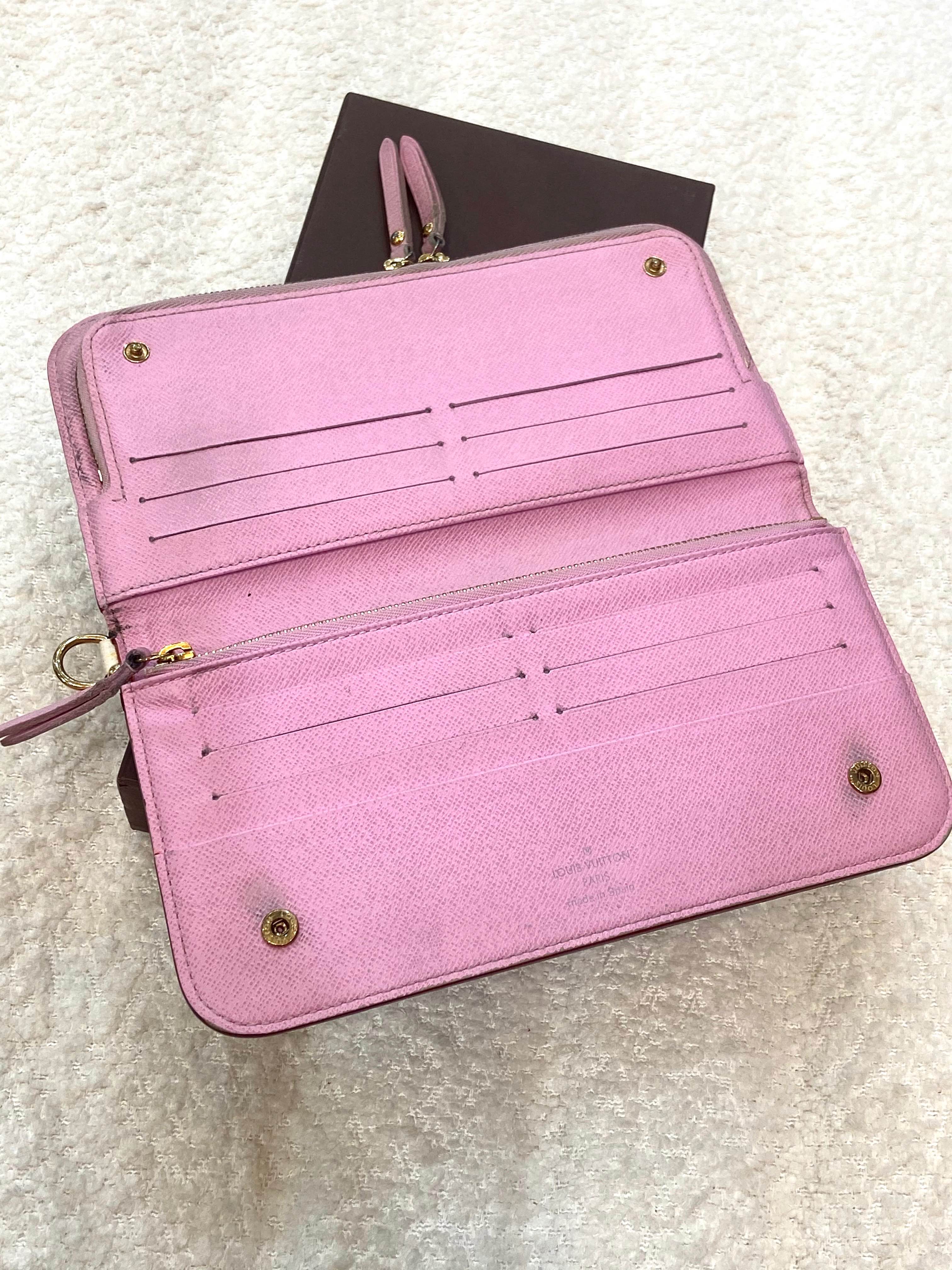 LOUIS VUITTON MULTICOLOR INSOLITE WALLET PINK