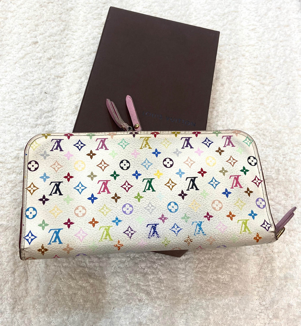 LOUIS VUITTON MULTICOLOR INSOLITE WALLET PINK