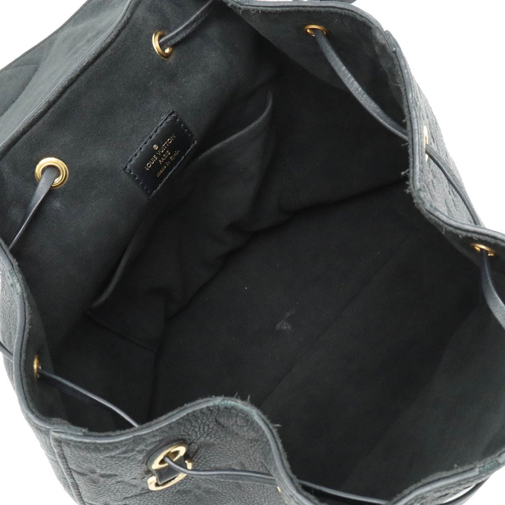 Monogram Empreinte Montsouris Backpack Black