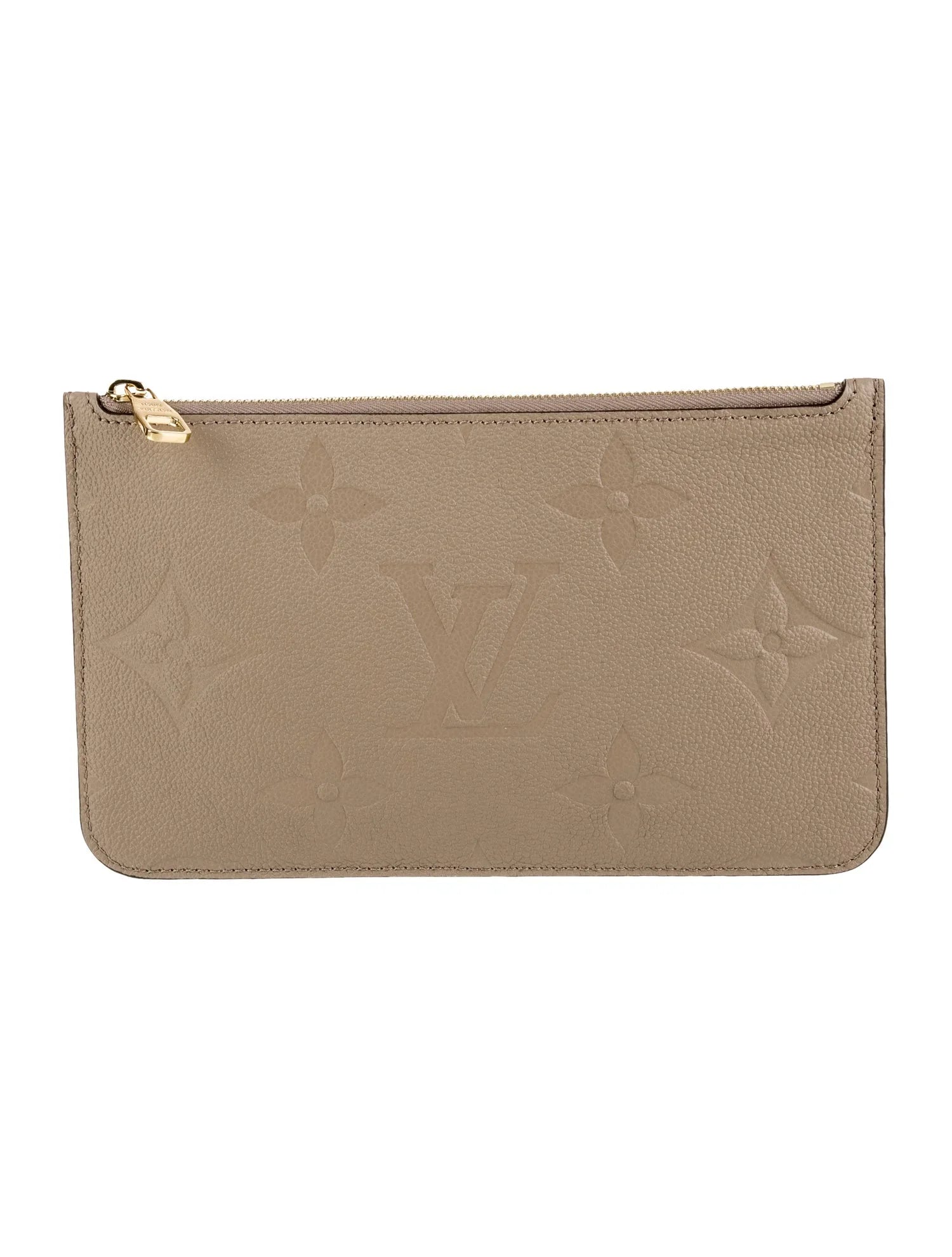 LV NEVERFULL GIANT MONOGRAM EMPREINTE  POCHETTE WRISTLET