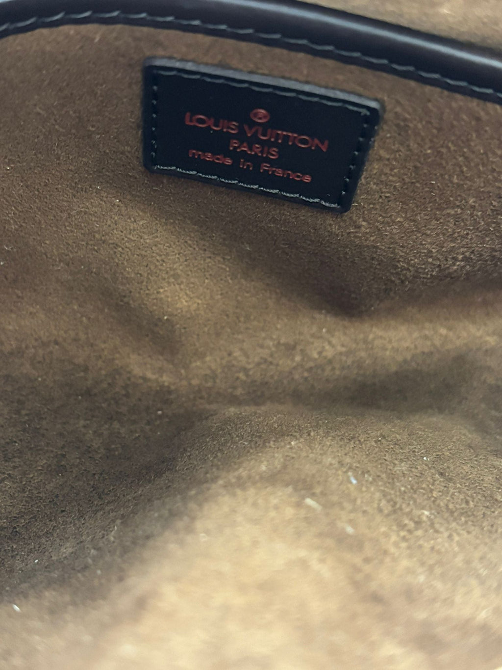 LOUIS VUITTON POCHETTE SAINT LOUIS DAMIER EBENE CLUTCH