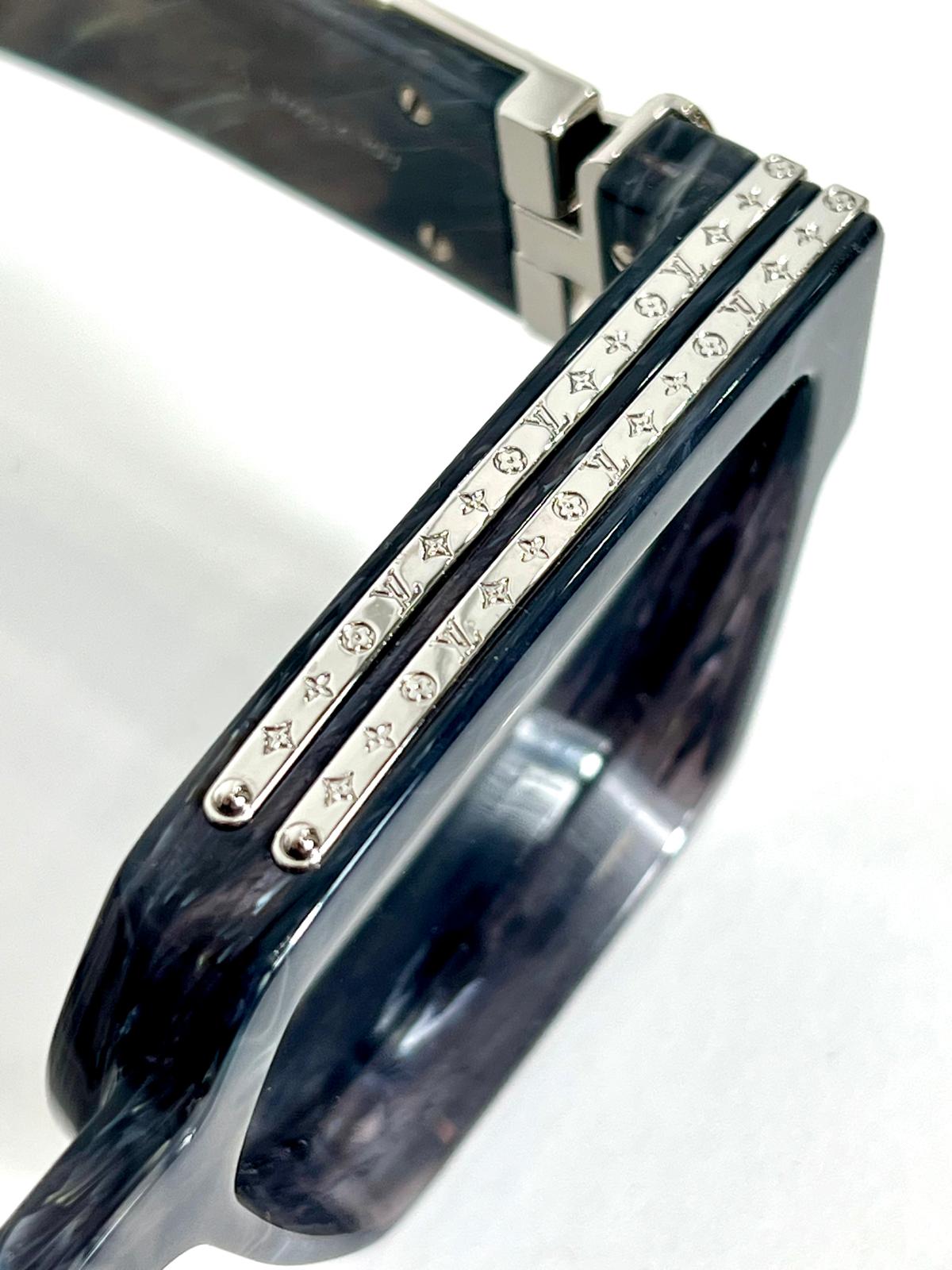 LOUIS VUITTONS MILLIONAIRES Z1326W SUNGLASSES IN BLACK MARBLE