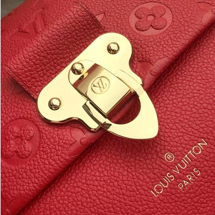 LV MONOGRAM EMPREINTE LEATHER VAVIN PM CHAIN BAG