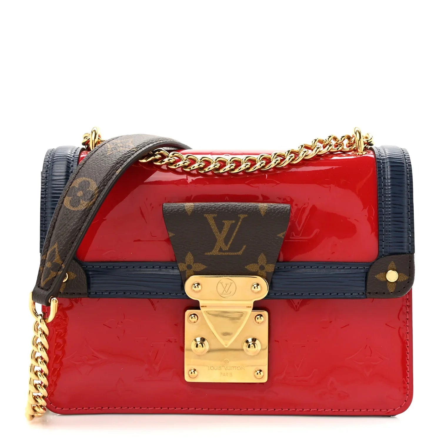 LOUIS VUITTON WYNWOOD MONOGRAM VERNIS BAG