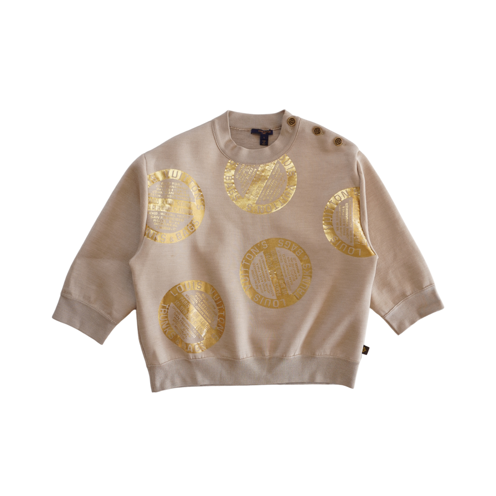 Louis Vuitton 'Trunks & Bags' Sweatshirt - Women's L