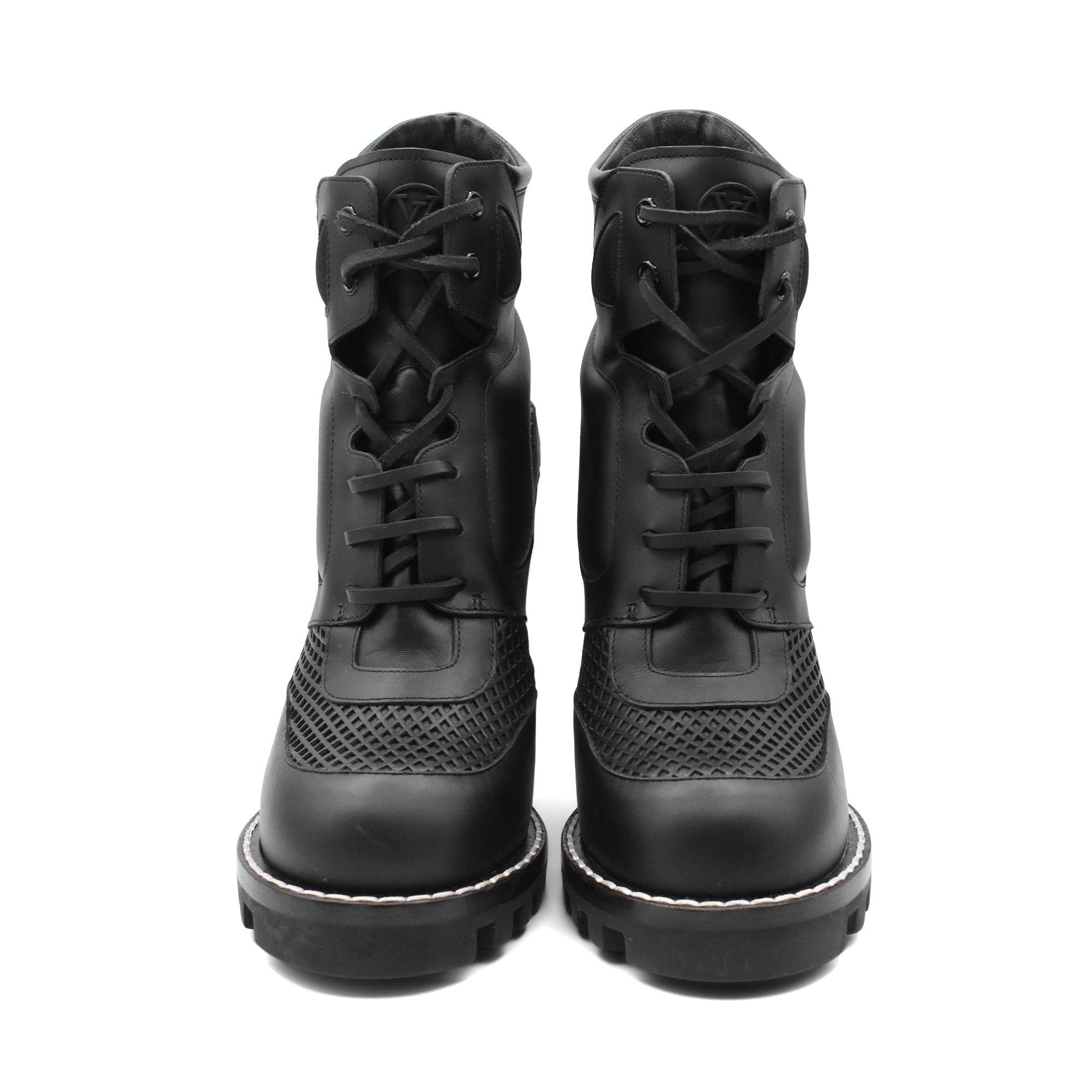 Louis Vuitton 'Star Trail' Combat Boots - Women's 39