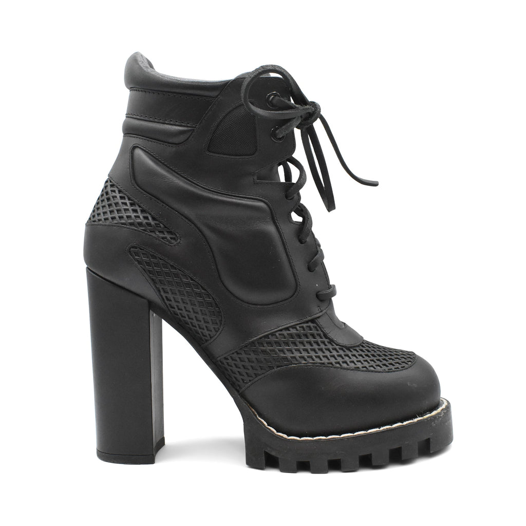 Louis Vuitton 'Digital Gate' Booties - Women's 37