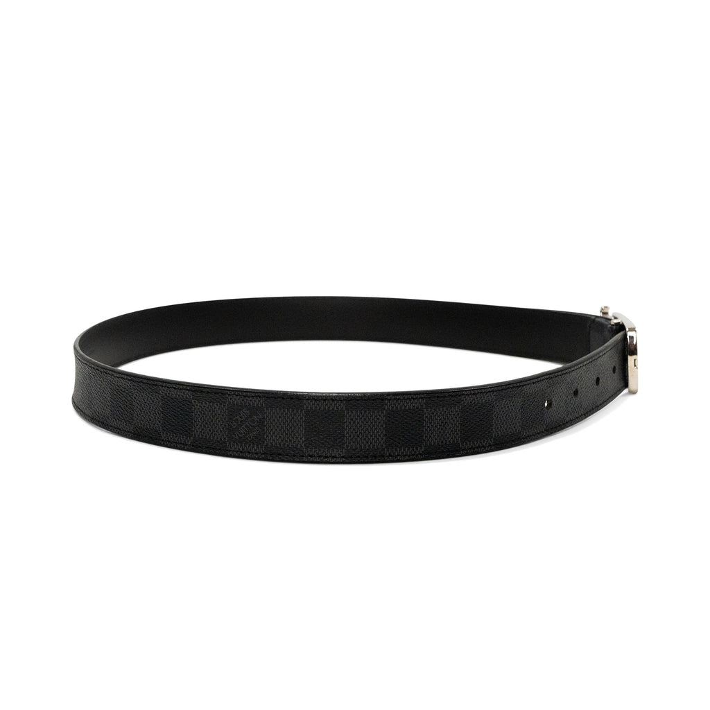 Louis Vuitton 'Damier Graphite Neogram' Belt - 85/34