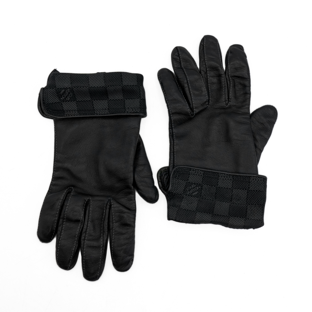 Louis Vuitton Leather Gloves