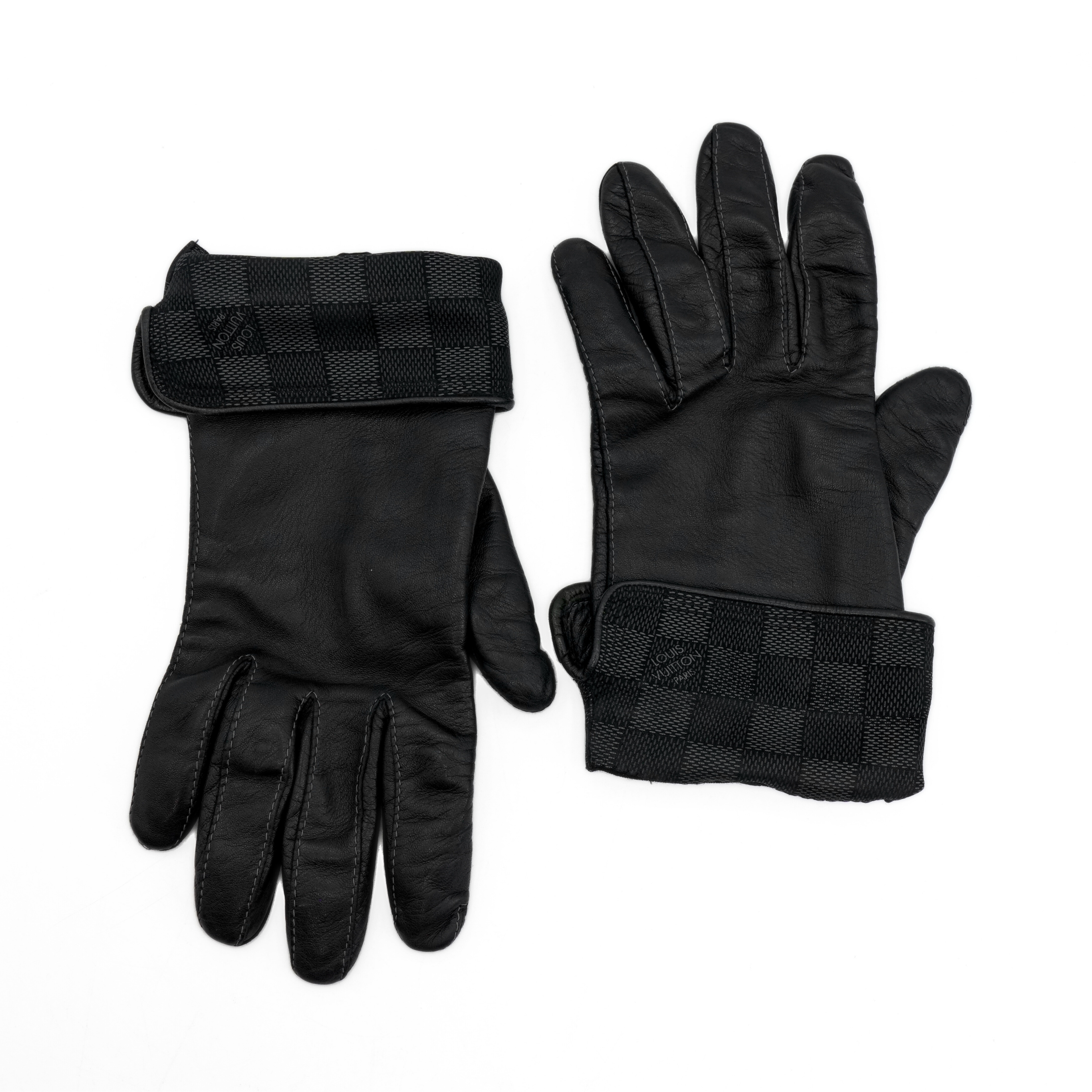 Louis Vuitton Leather Gloves