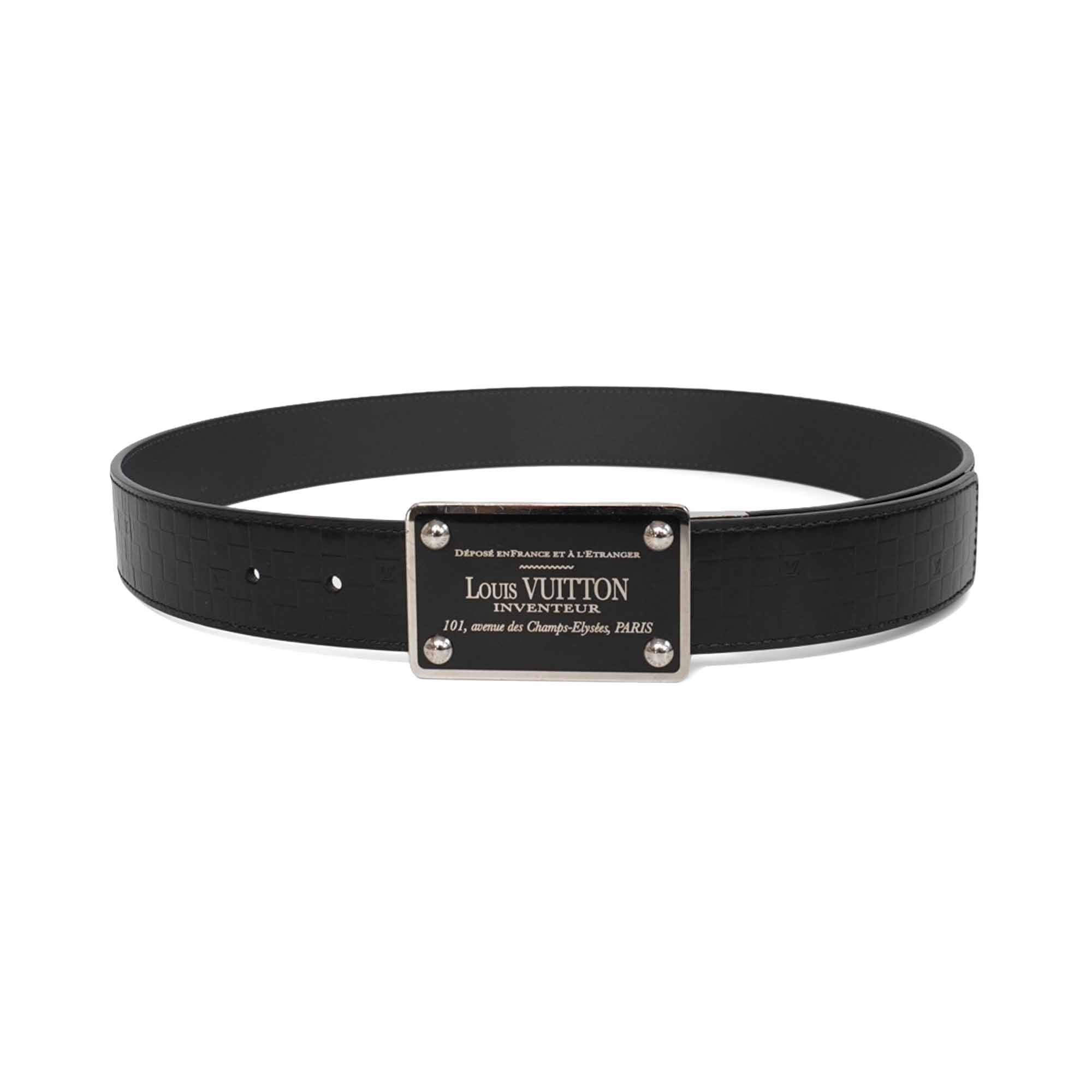Louis Vuitton 'Inventeur' Belt - 85/34