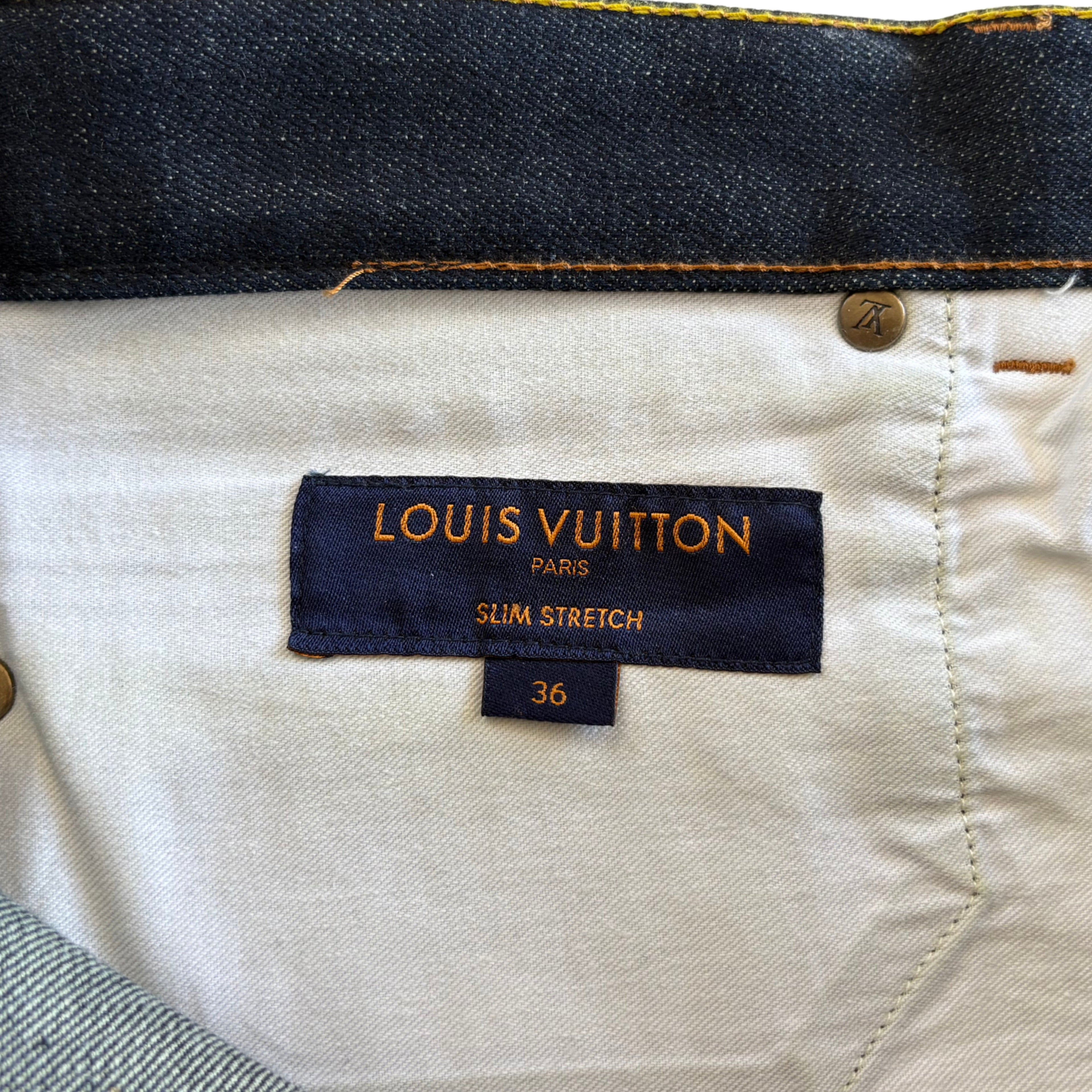 Louis Vuitton Slim Stretch Jeans - Men's 36