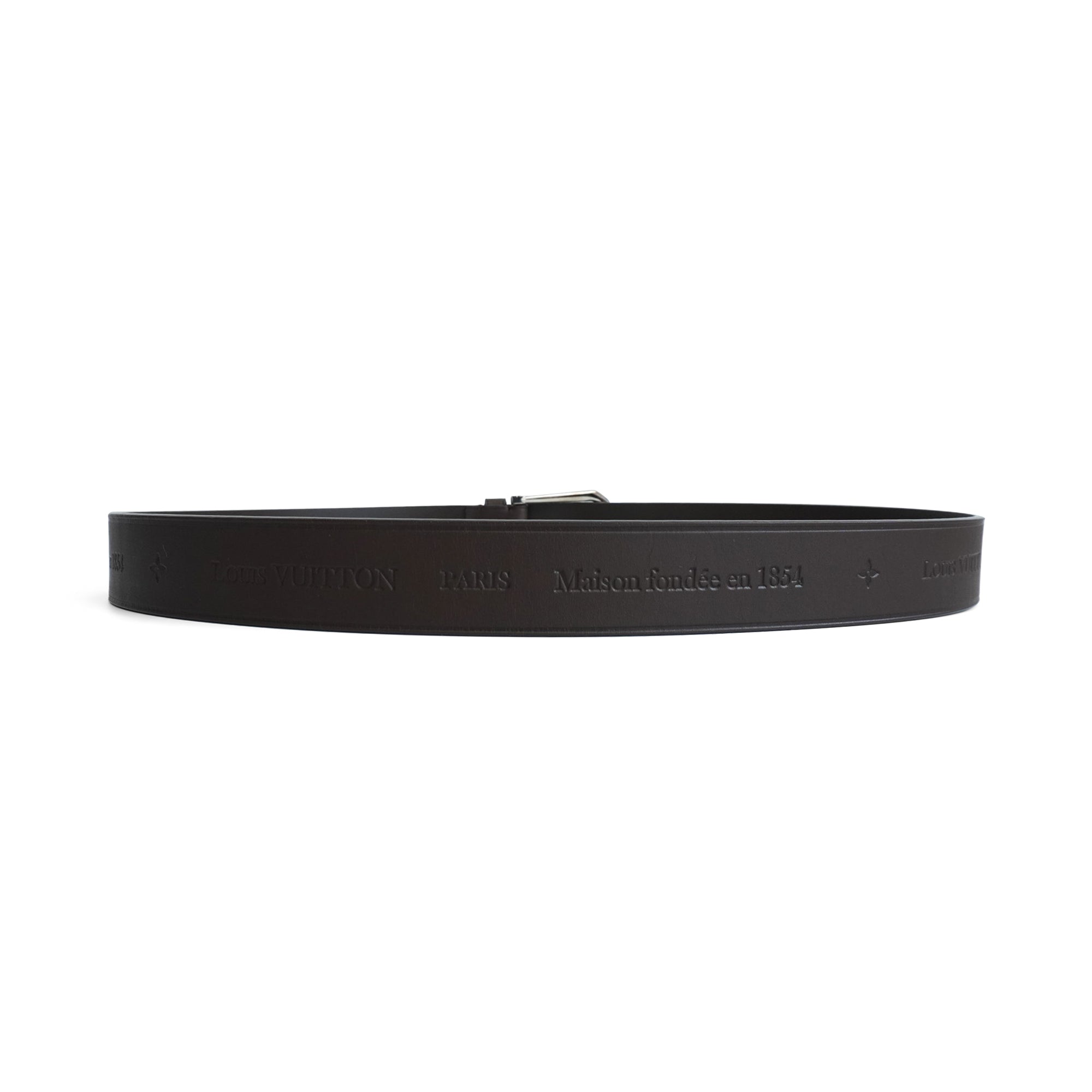 Louis Vuitton Logo Embossed Belt - 100/40