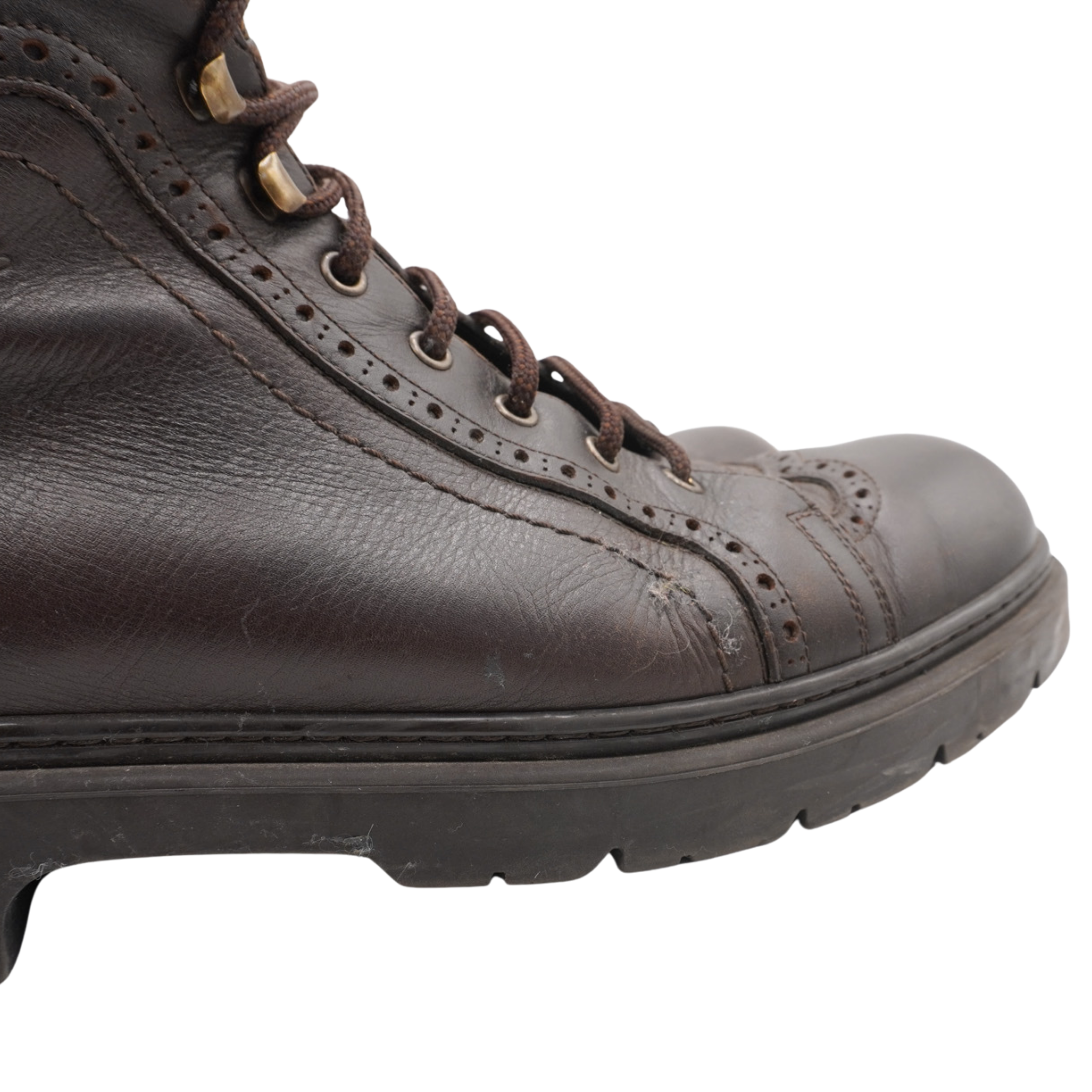 Louis Vuitton Baroque Lace-Up Boots - Men's 8.5