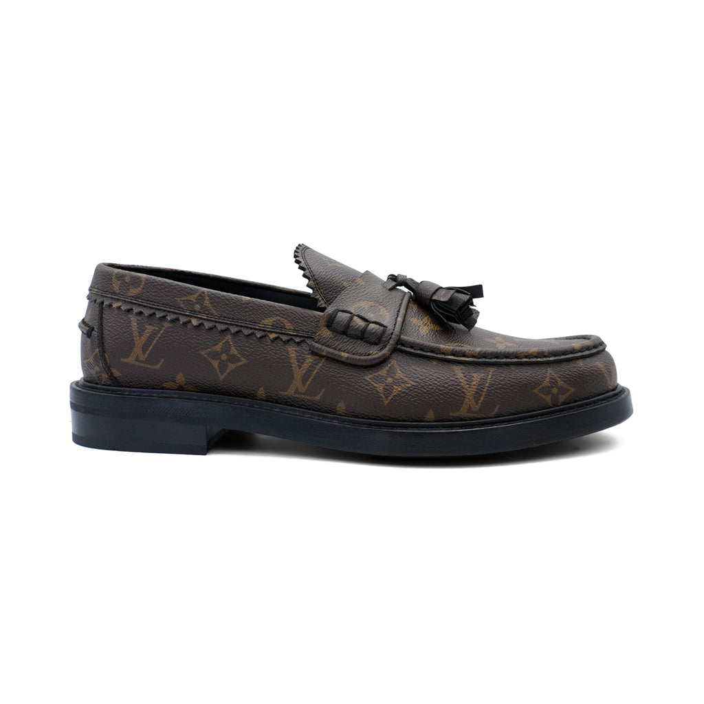Louis Vuitton 'Voltaire' Monogram Loafers - Men's 8