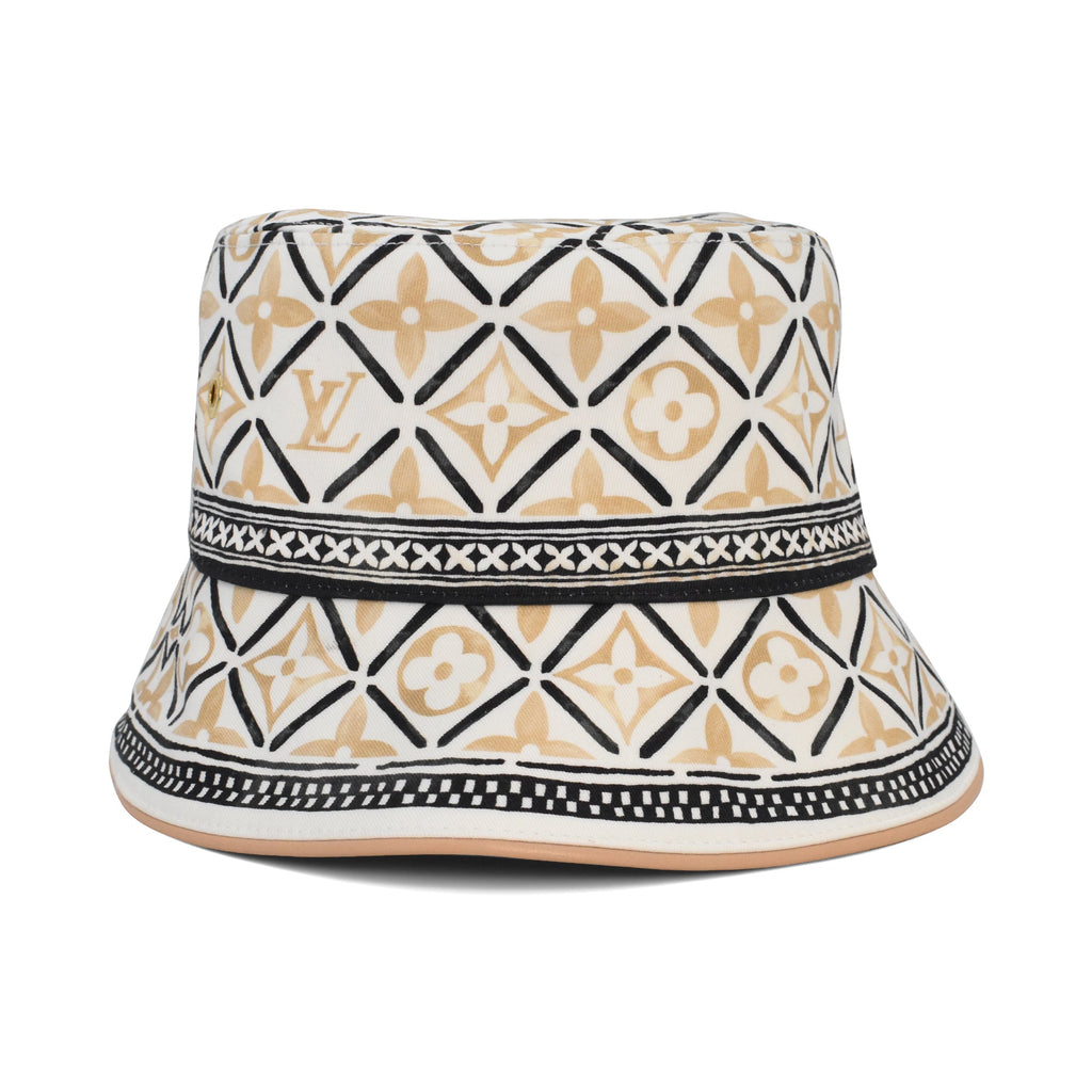 Louis Vuitton 'Flower Tile' Reversible Bucket Hat