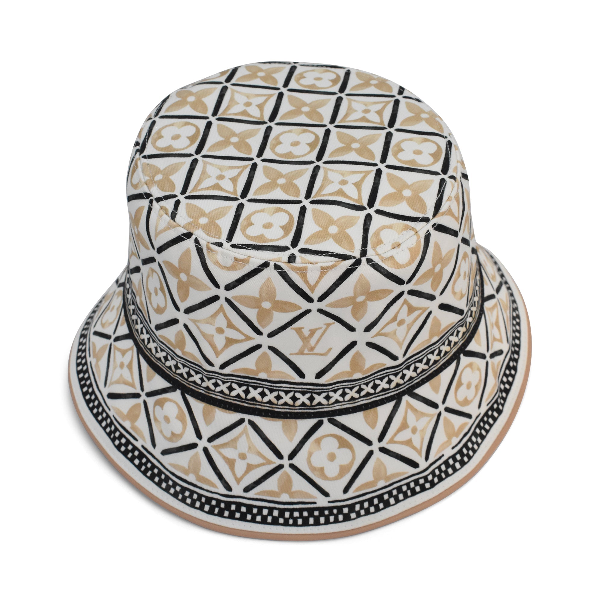 Louis Vuitton 'Flower Tile' Reversible Bucket Hat