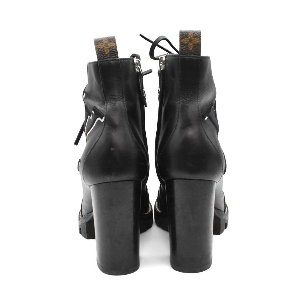 Louis Vuitton 'Star Trail' Ankle Boots - Women's 37.5