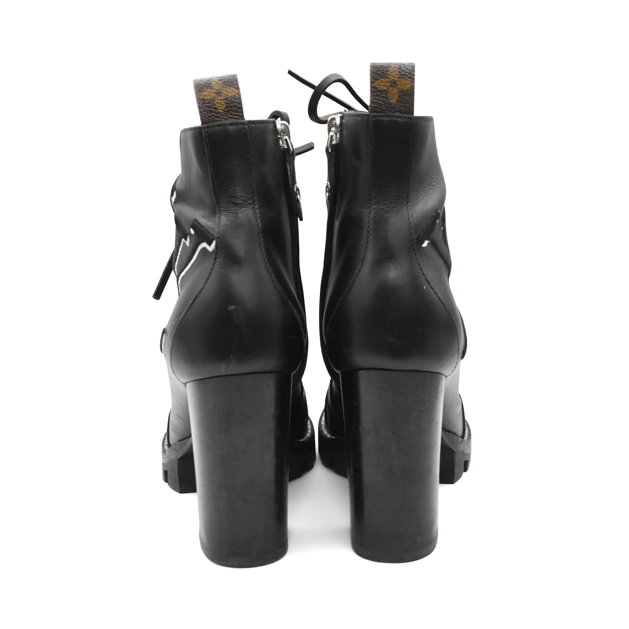 Louis Vuitton 'Star Trail' Ankle Boots - Women's 37.5