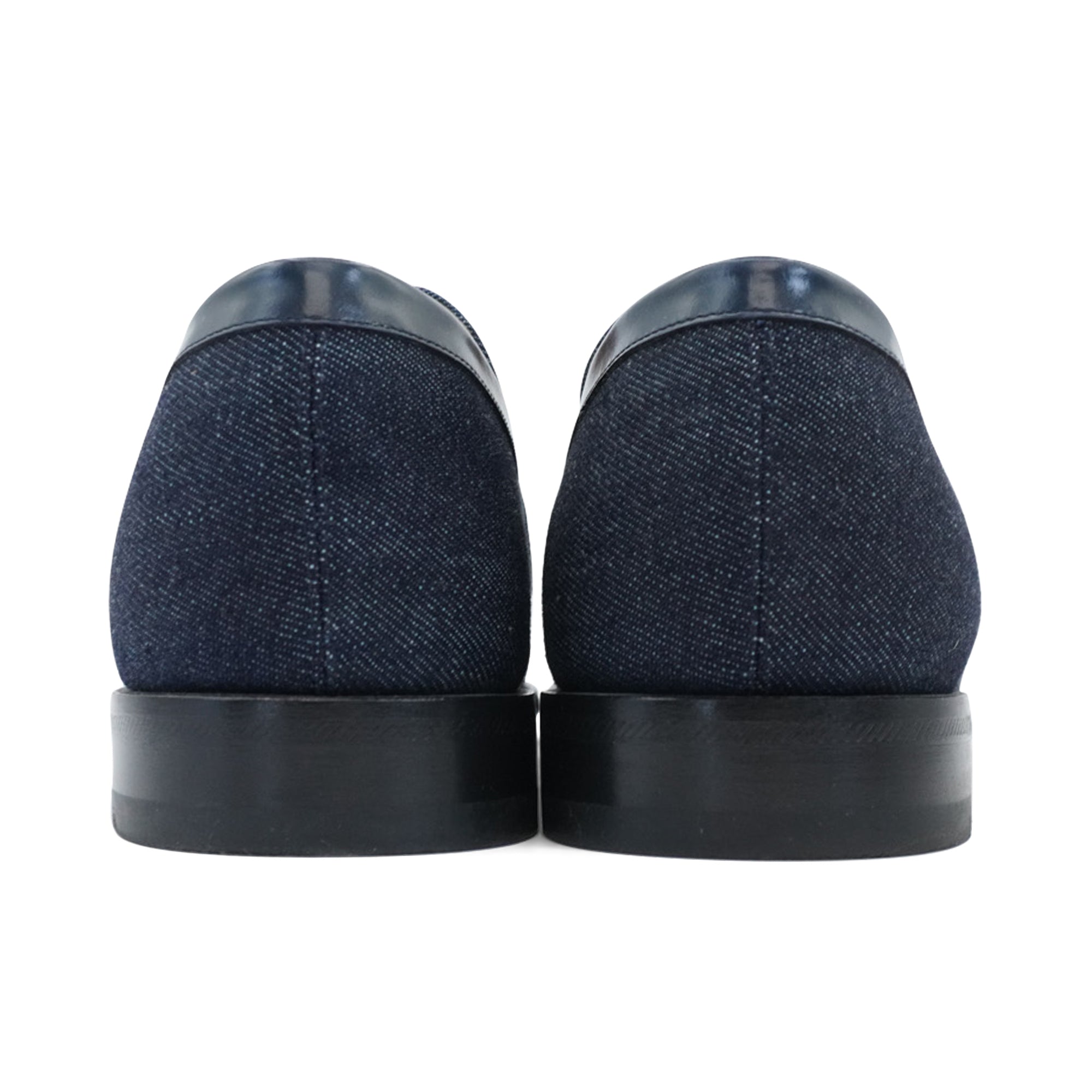 Louis Vuitton 'Saint Germain Denim' Loafers - Men's 7.5