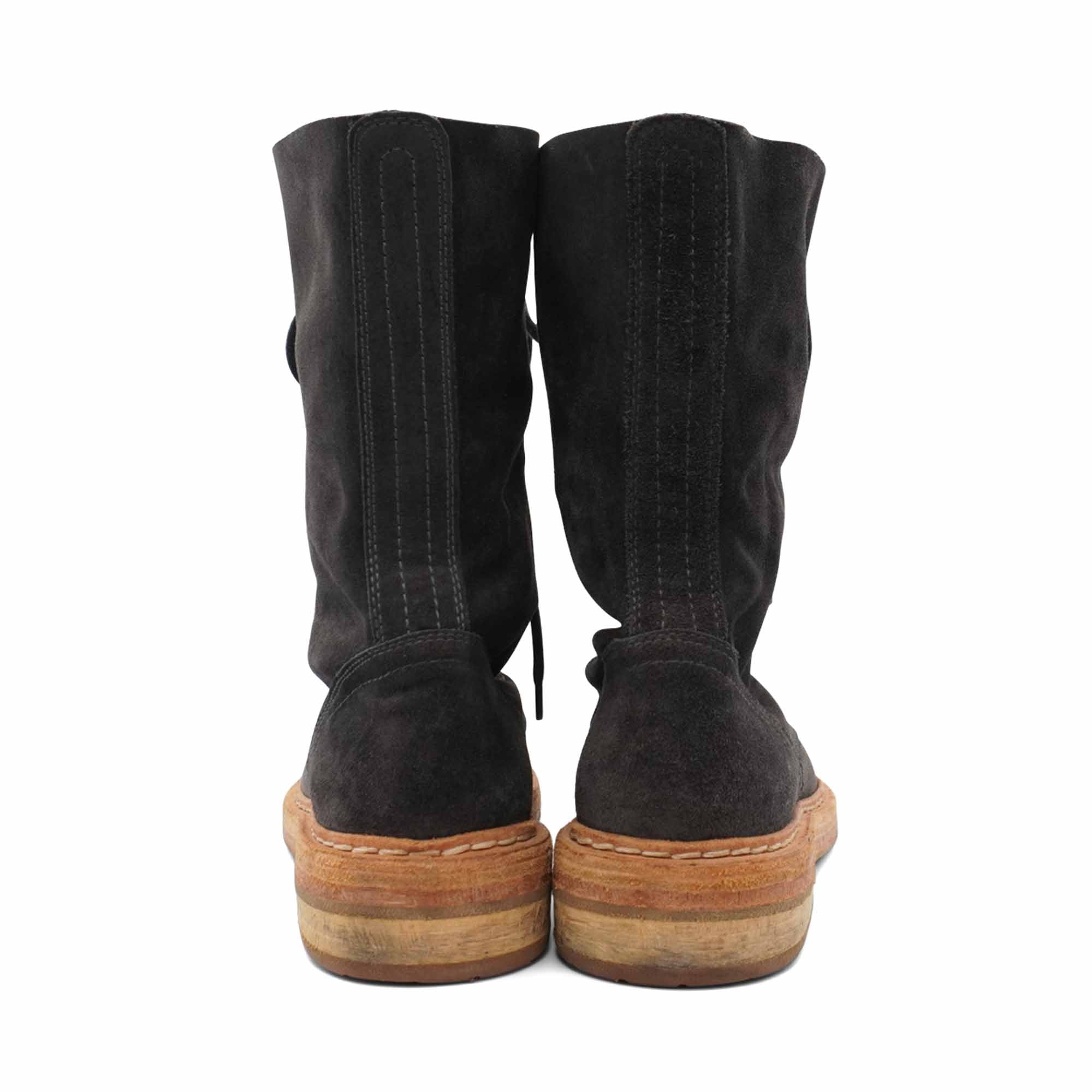 Ann Demeulemeester Suede Combat Boots - Women's 39