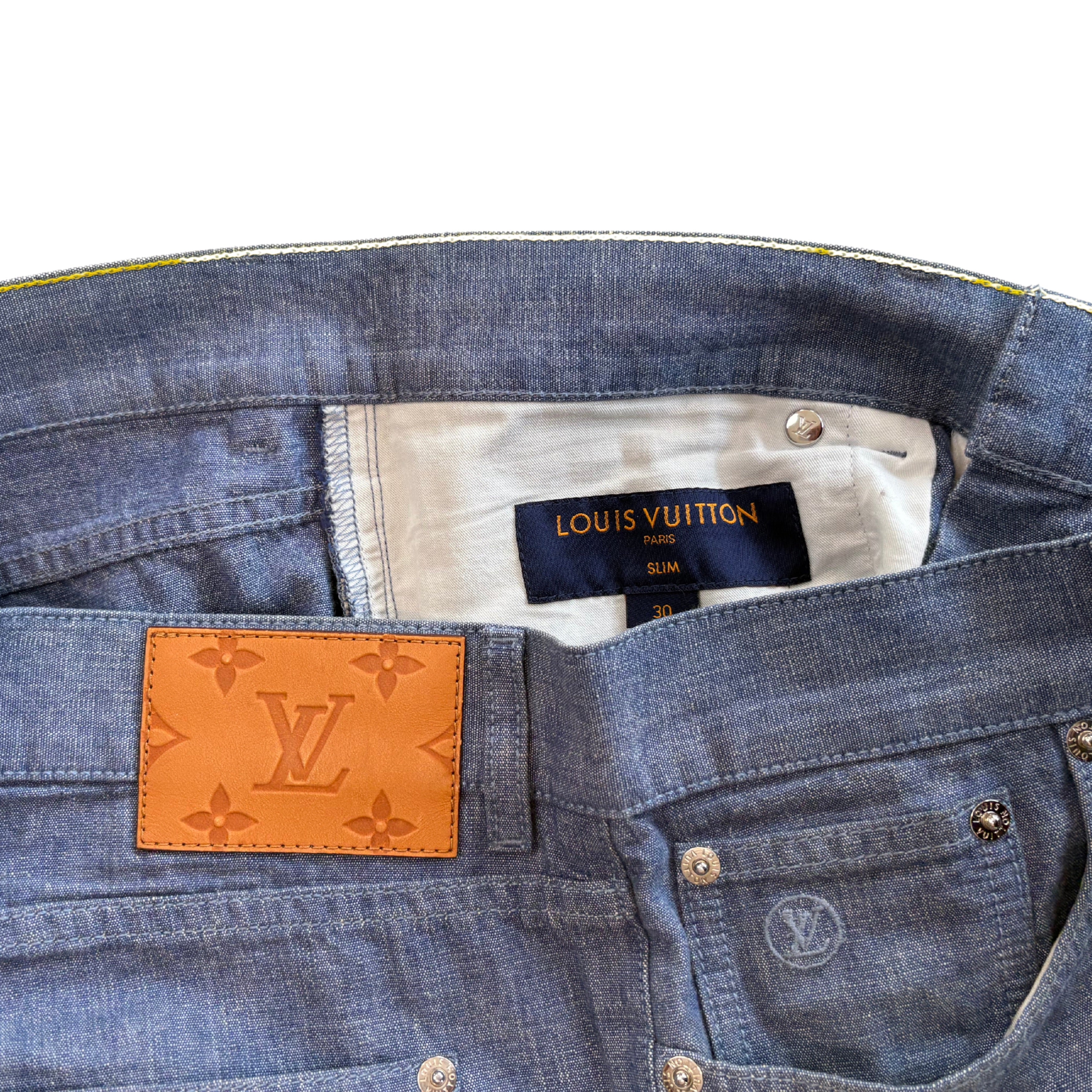 Louis Vuitton Slim-Fit Jeans - Men's 30