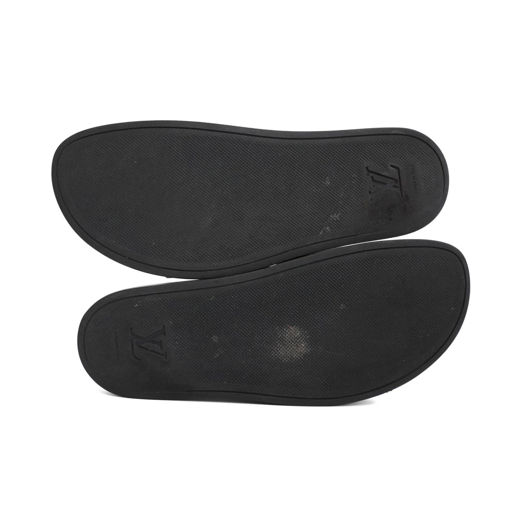 Louis Vuitton Monogram Pool Slides - Men's 8