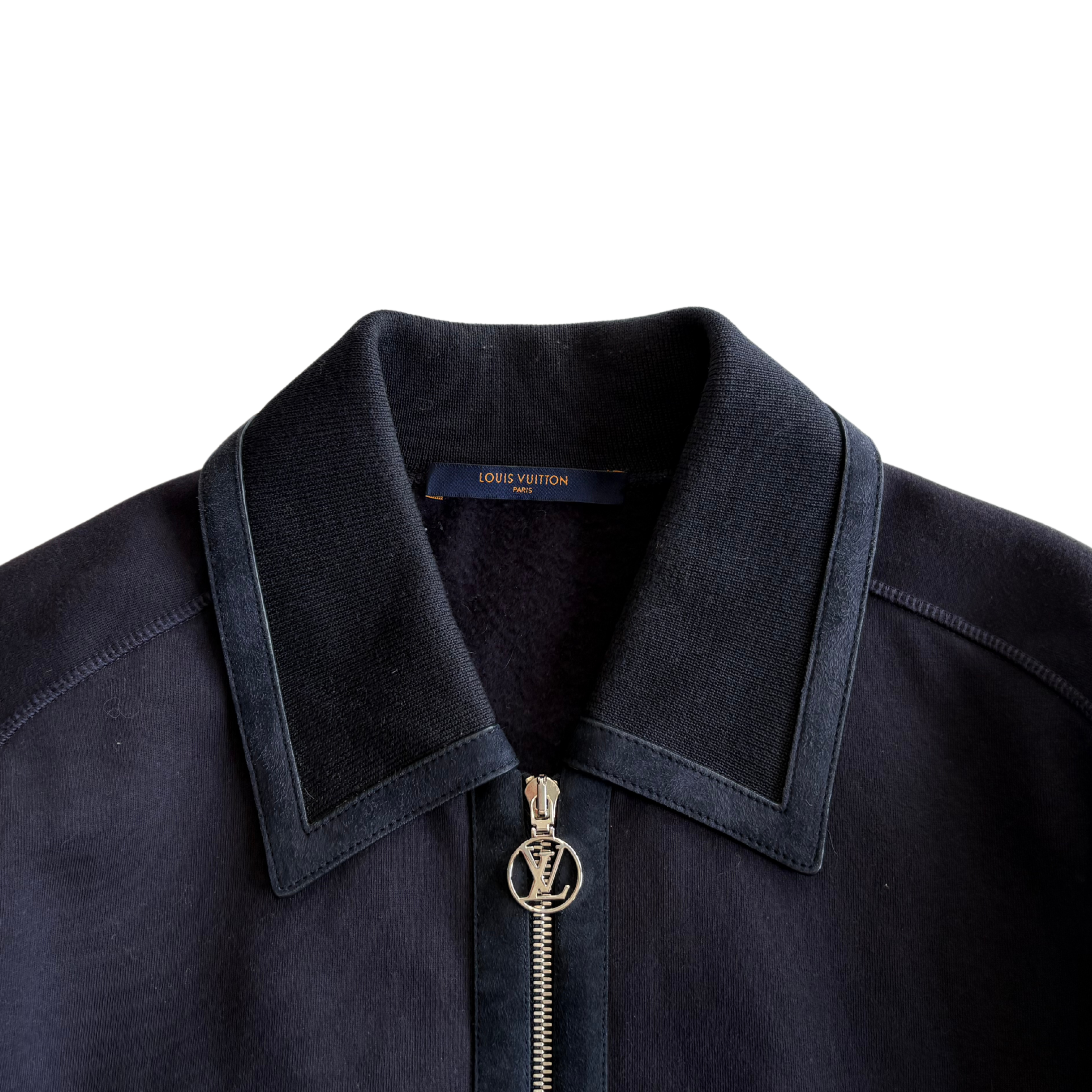 Louis Vuitton 'M100' Zip Up Sweater - Men's L