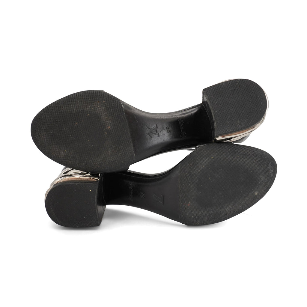 Louis Vuitton 'Silver Light' Sandals - Women's 38