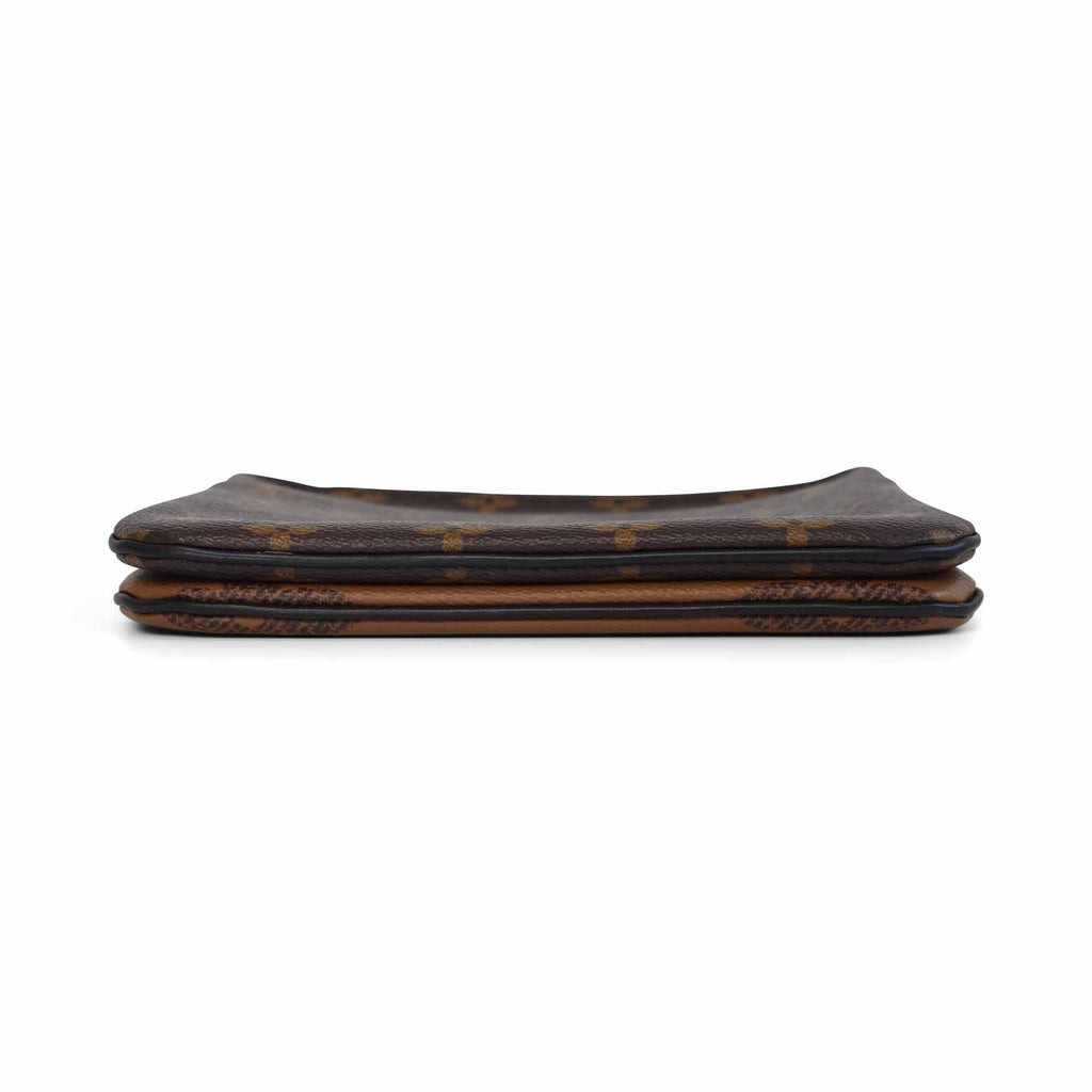 Louis Vuitton 'Reverse Monogram Double Zip Pochette' Pouch