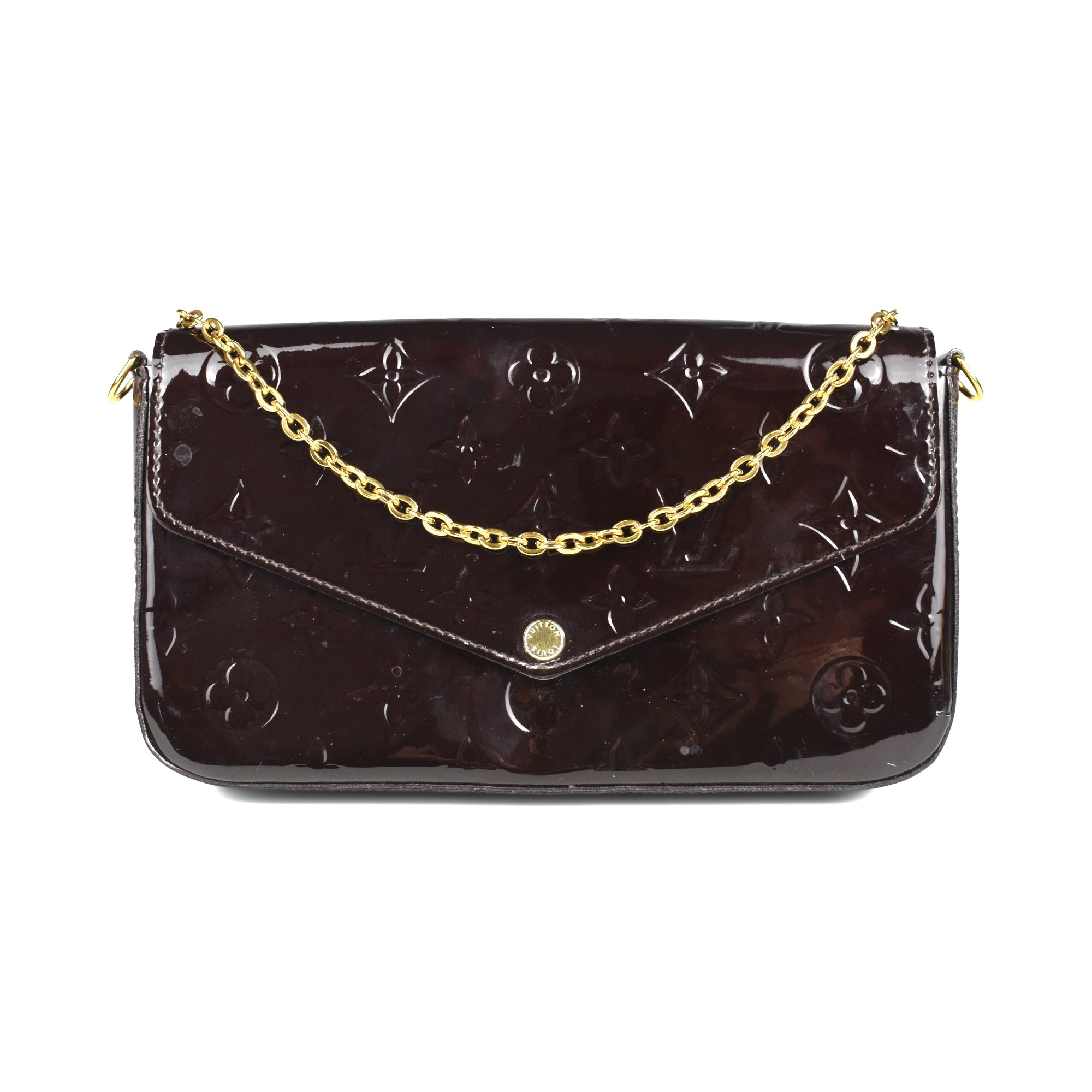 Louis Vuitton 'Felicie' Wallet On Chain