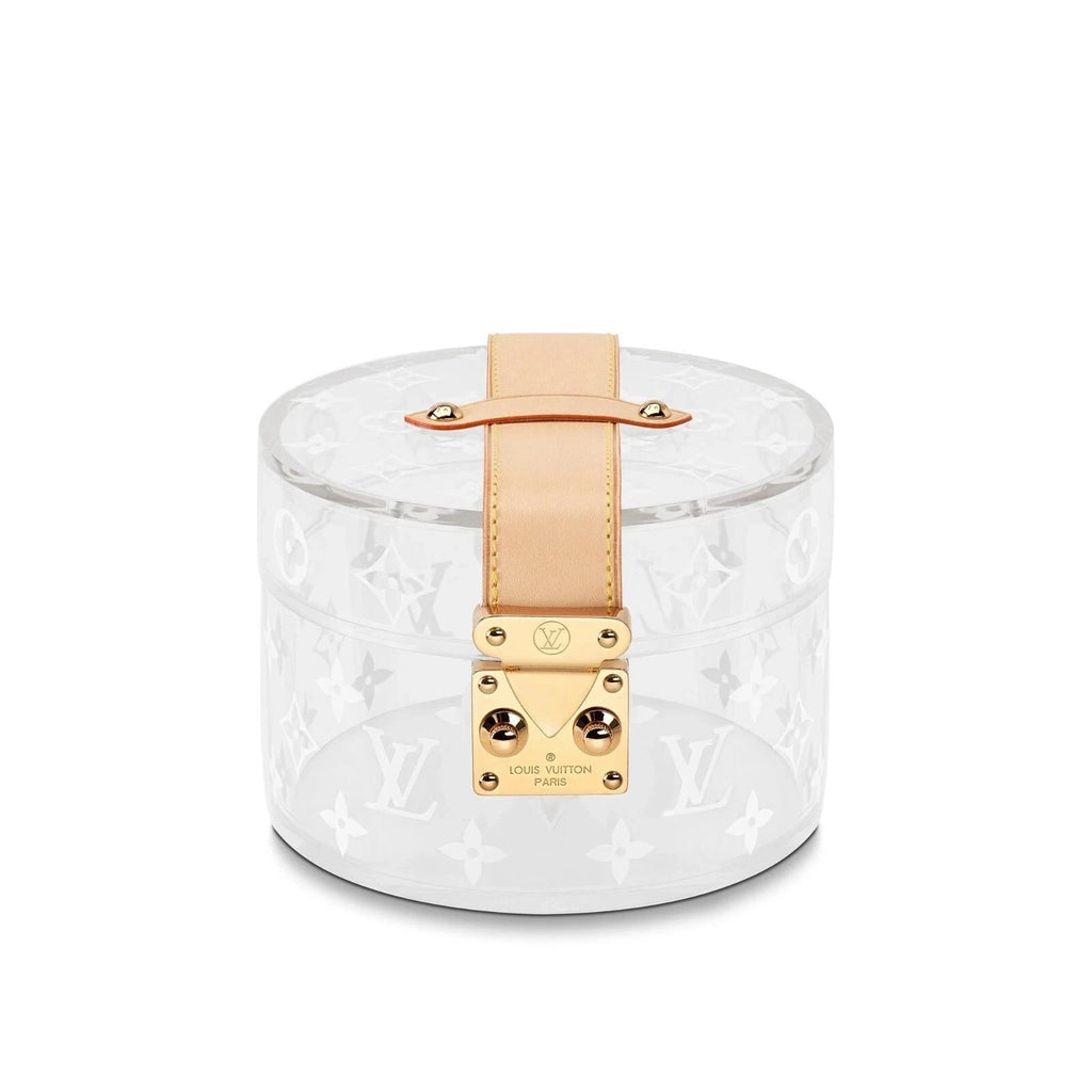 LOUIS VUITTON CLEAR MONOGRAM PRINT SCOTT BOX CASE