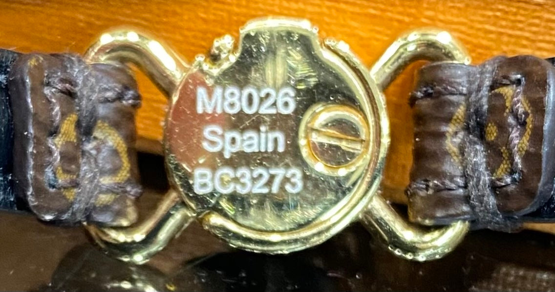 LOUIS VUITTON CLIC IT LV MONOGRAM BRACELET