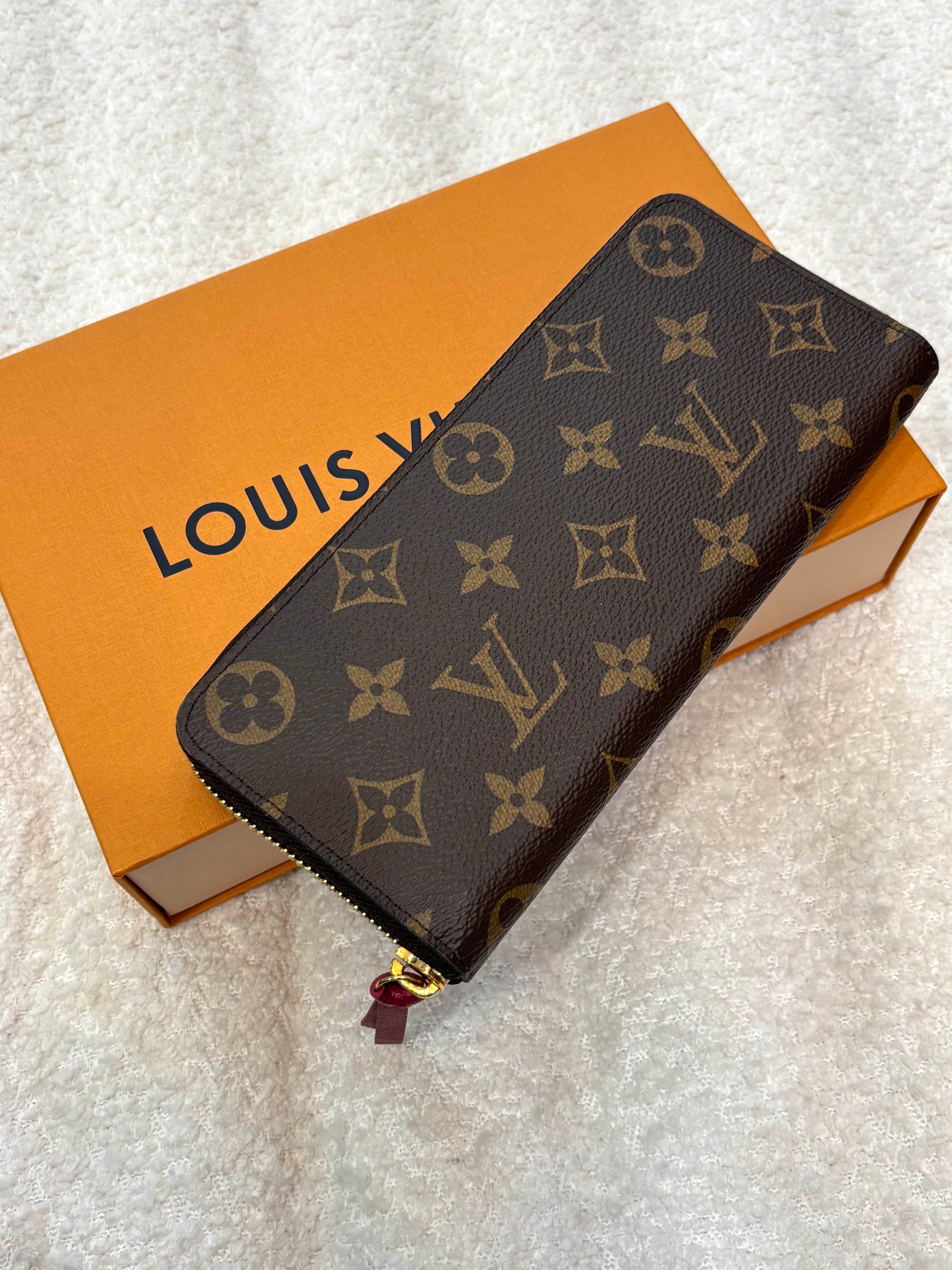 LOUIS VUITTON PORTEFEUILLE CLEMENCE MONOGRAM LONG WALLET