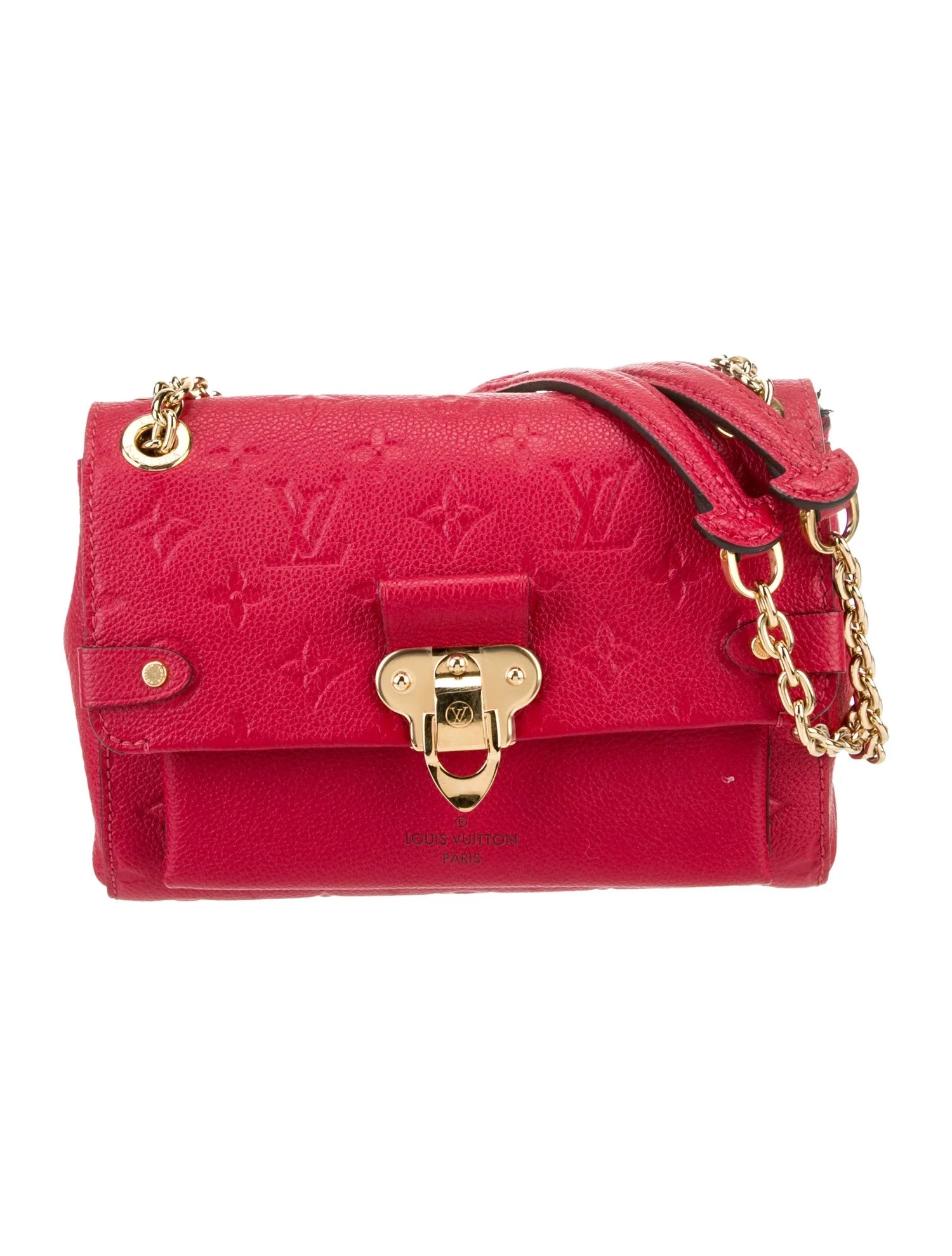LV MONOGRAM EMPREINTE LEATHER VAVIN PM CHAIN BAG