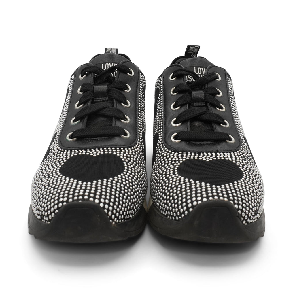 Love Moschino 'Heart Stud' Sneakers - Women's 37
