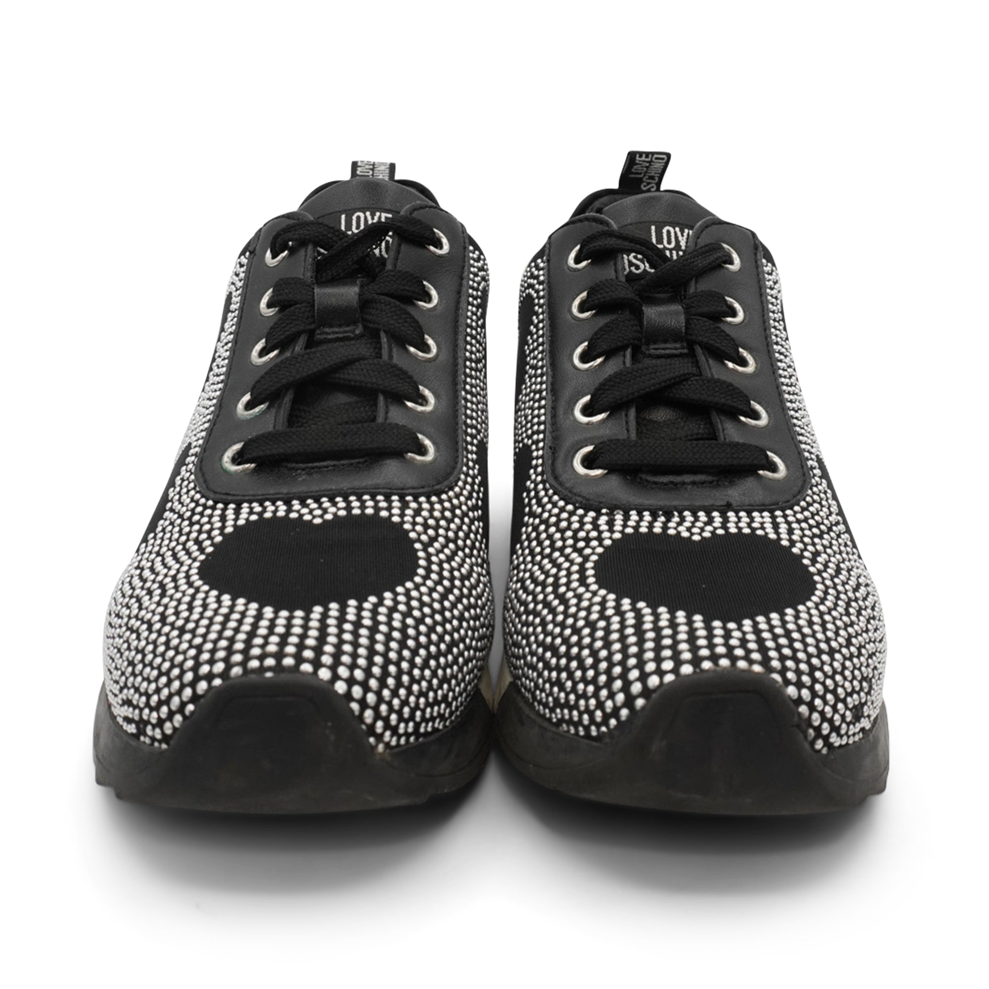 Love Moschino 'Heart Stud' Sneakers - Women's 37
